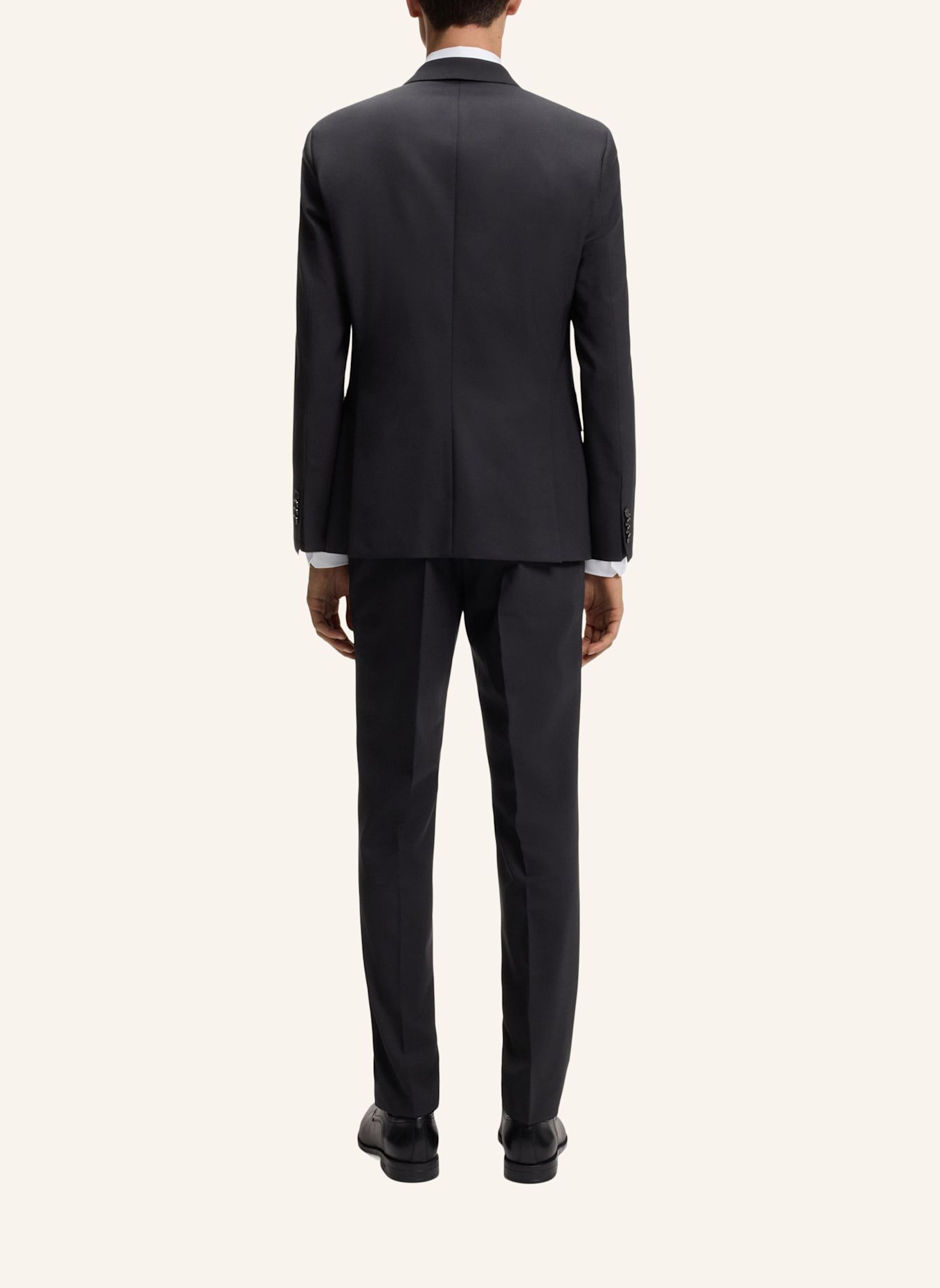 BOSS Anzug H-HUGE-2PCS-224 Slim Fit: SCHWARZ
