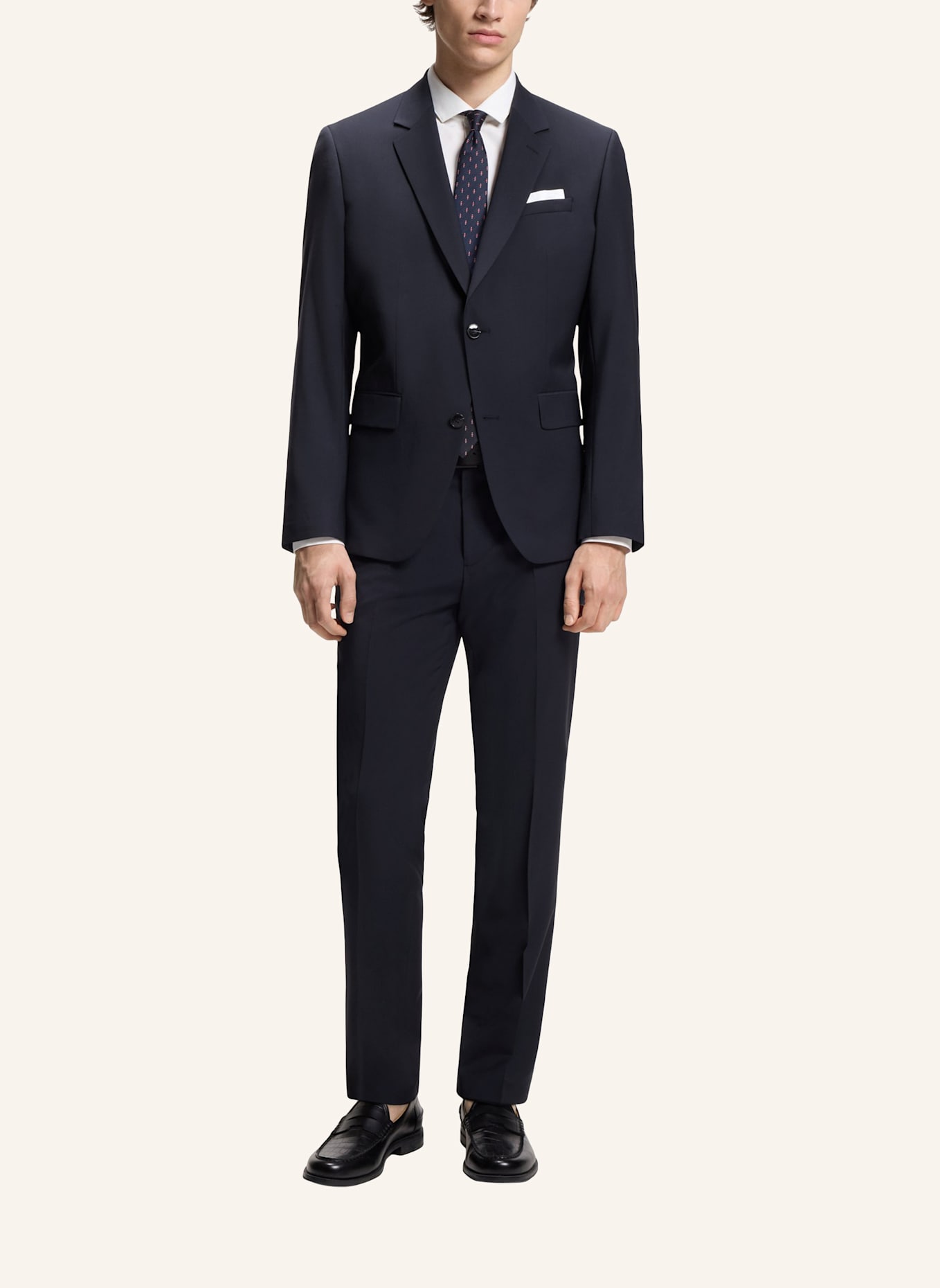 HUGO Suit HENRY-GETLIN253X-MH Slim Fit: DUNKELBLAU