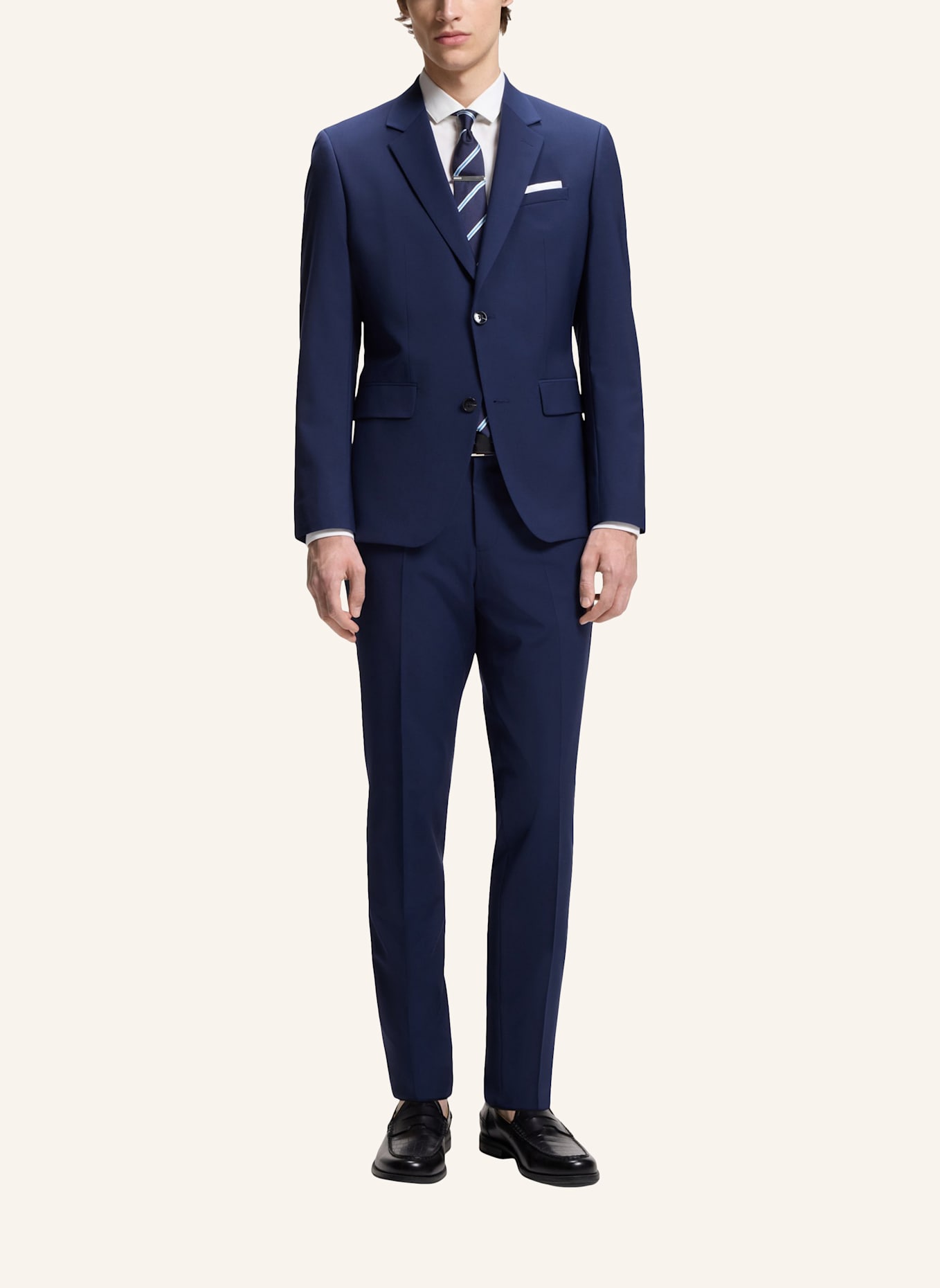 HUGO Suit HENRY-GETLIN253X-MH Slim Fit: BLAU