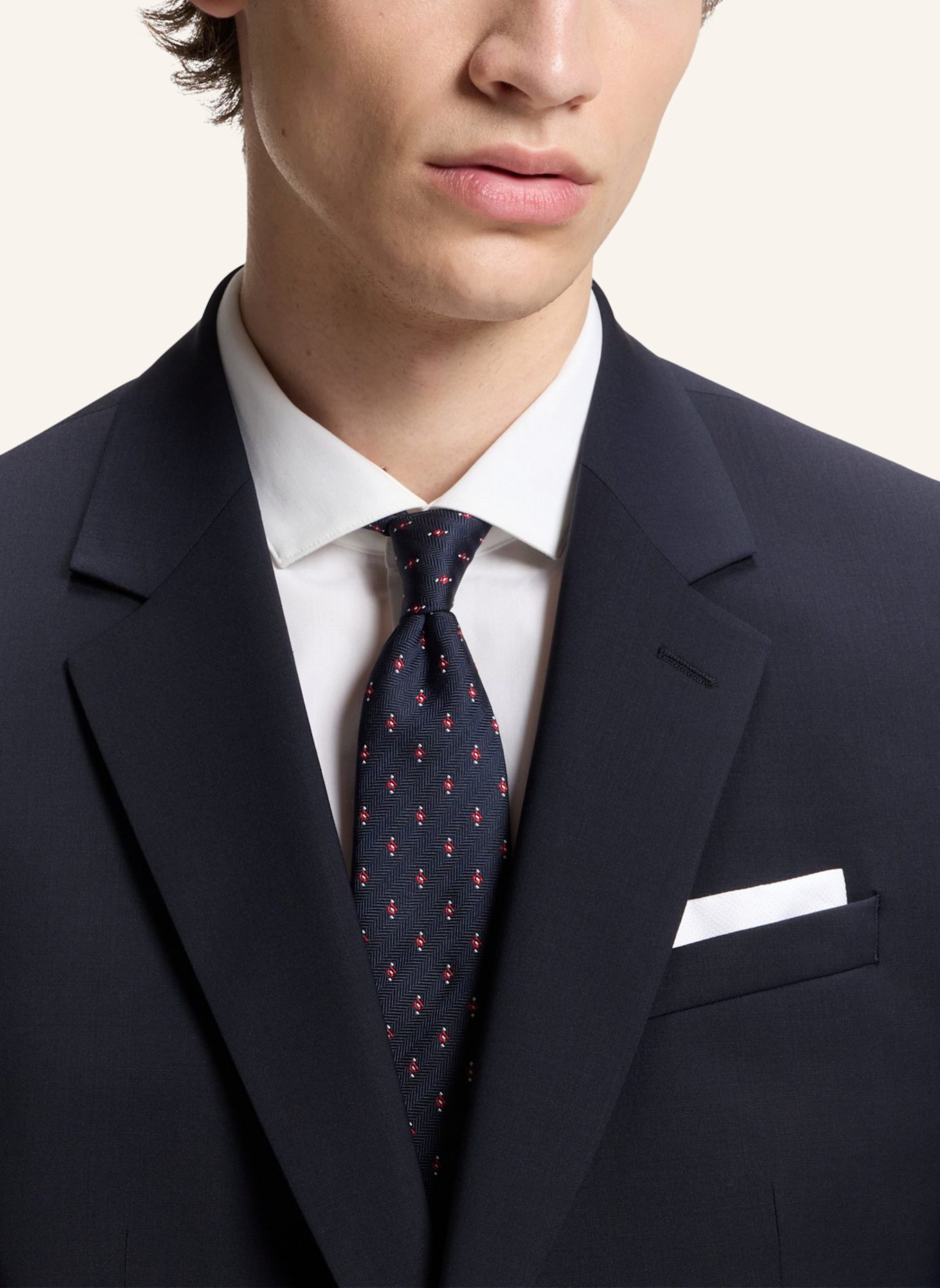 HUGO Suit HENRY-GETLIN253X-MH Slim Fit: DUNKELBLAU