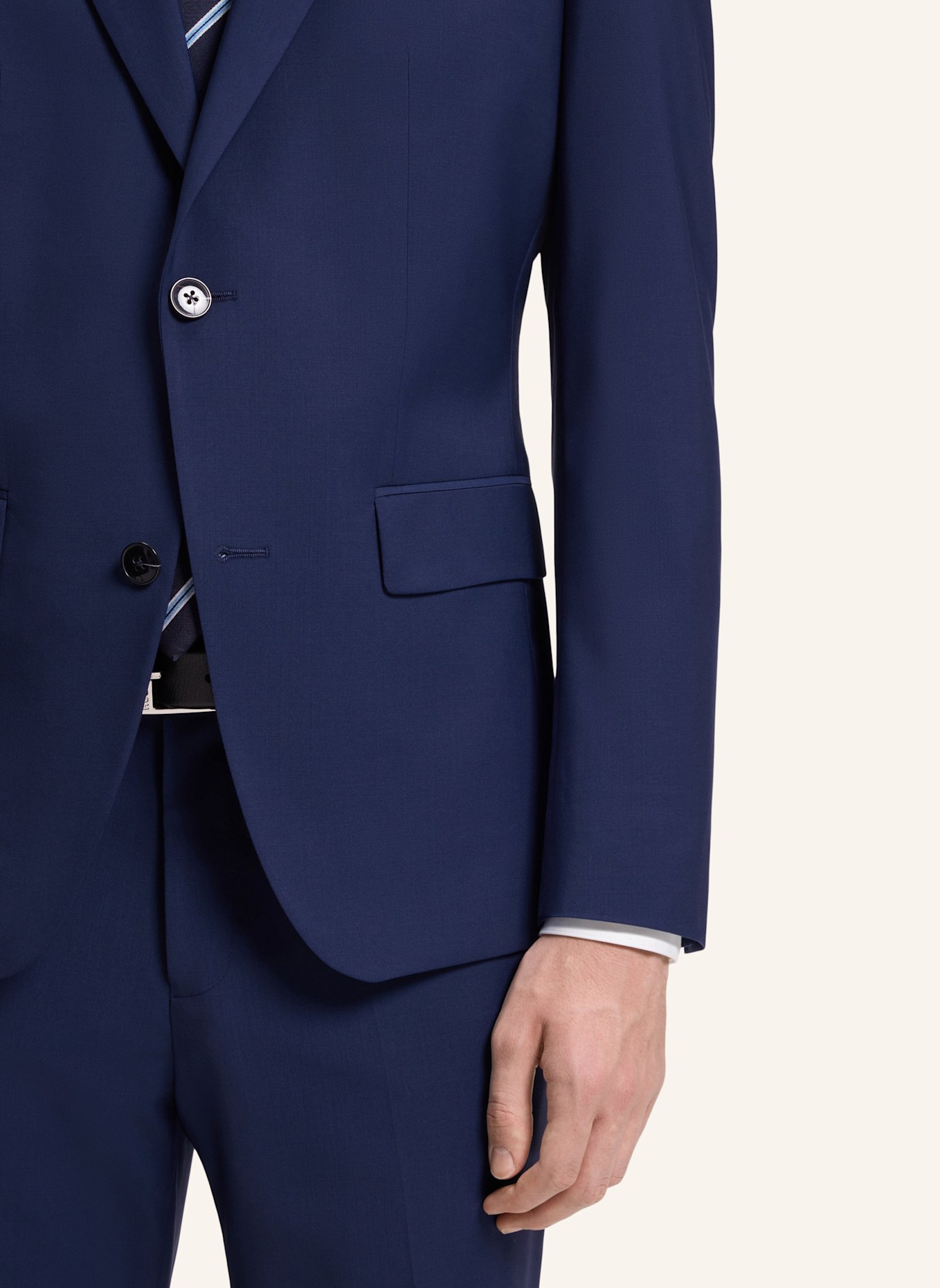 HUGO Suit HENRY-GETLIN253X-MH Slim Fit: BLAU