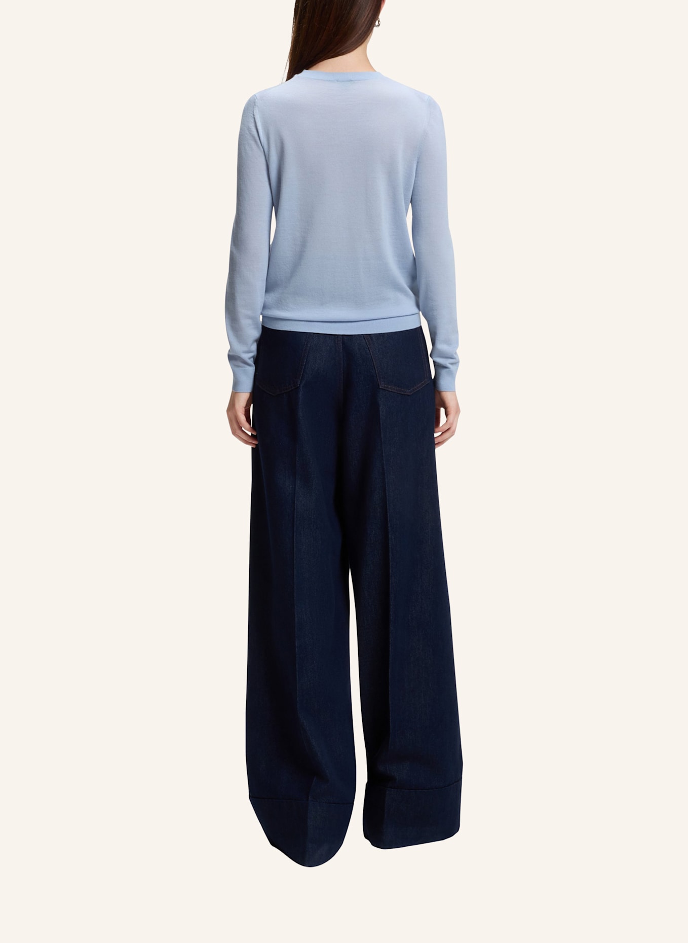 BOSS Sweater FERPINA Slim Fit: LILA