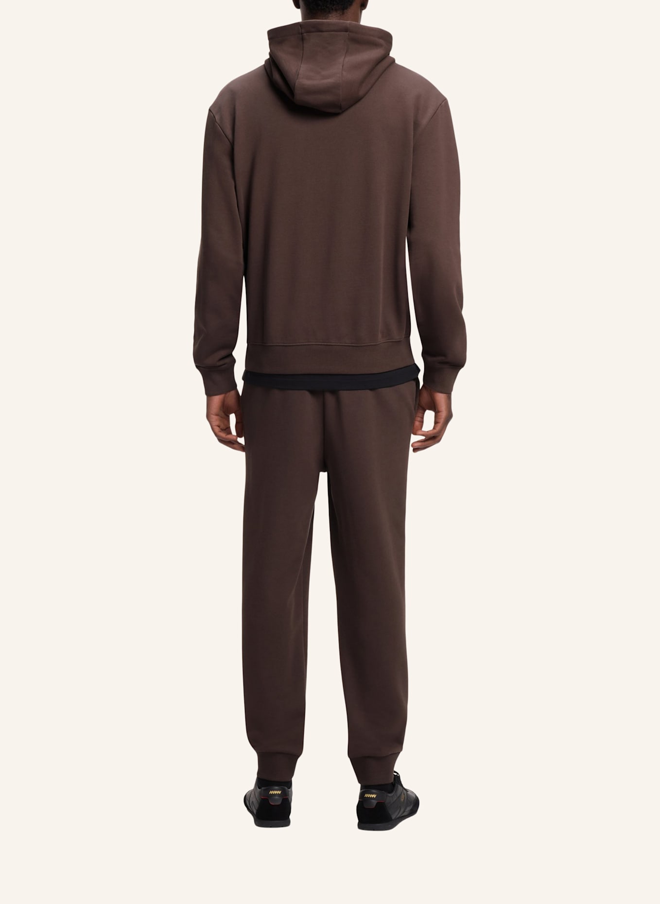 HUGO Sweatshirt TRACKSUIT_DAPODAYOTE Relaxed Fit: BRAUN