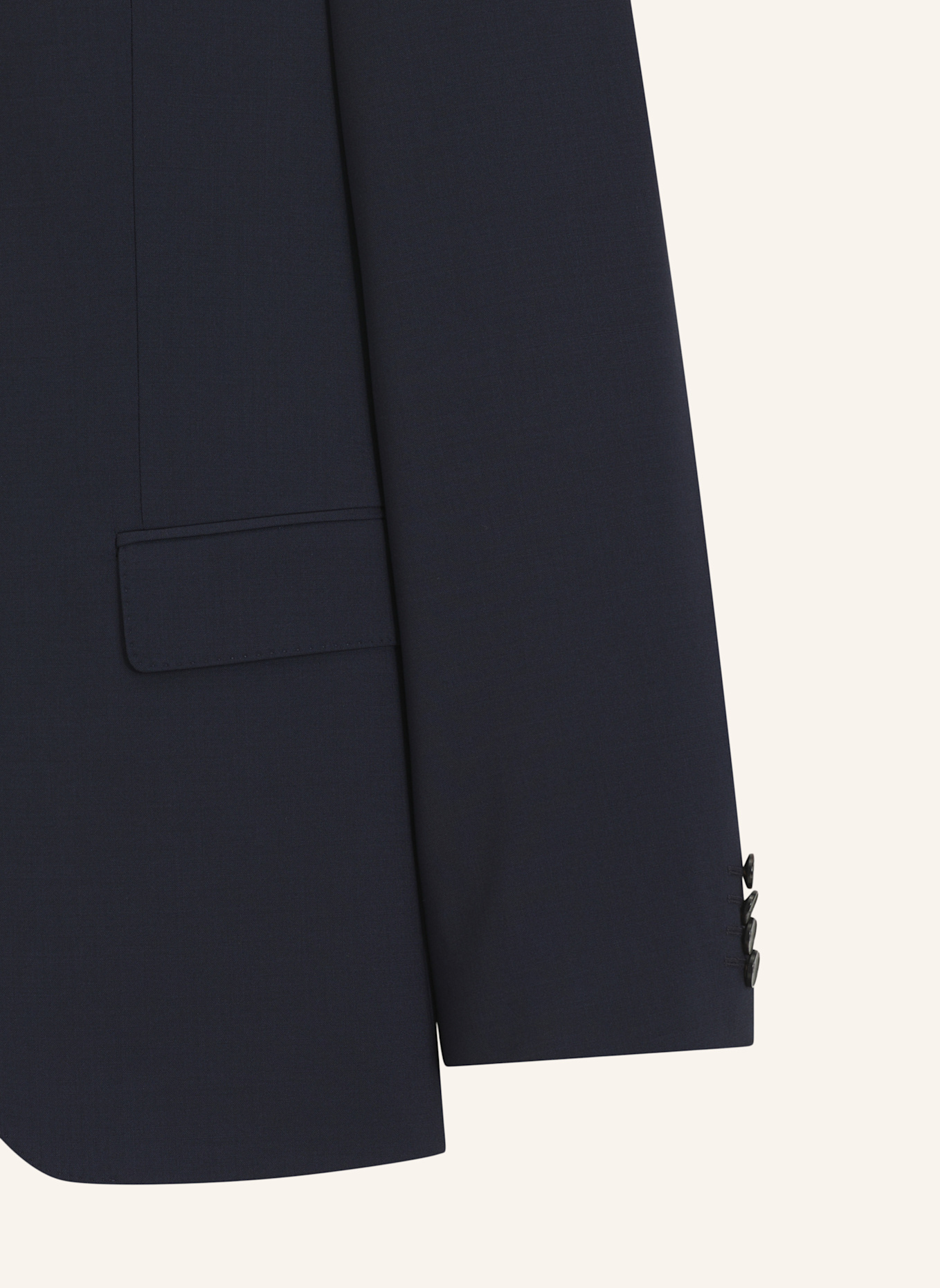 BOSS Anzug H-HUGE-2PCS-224 Slim Fit: BLAU