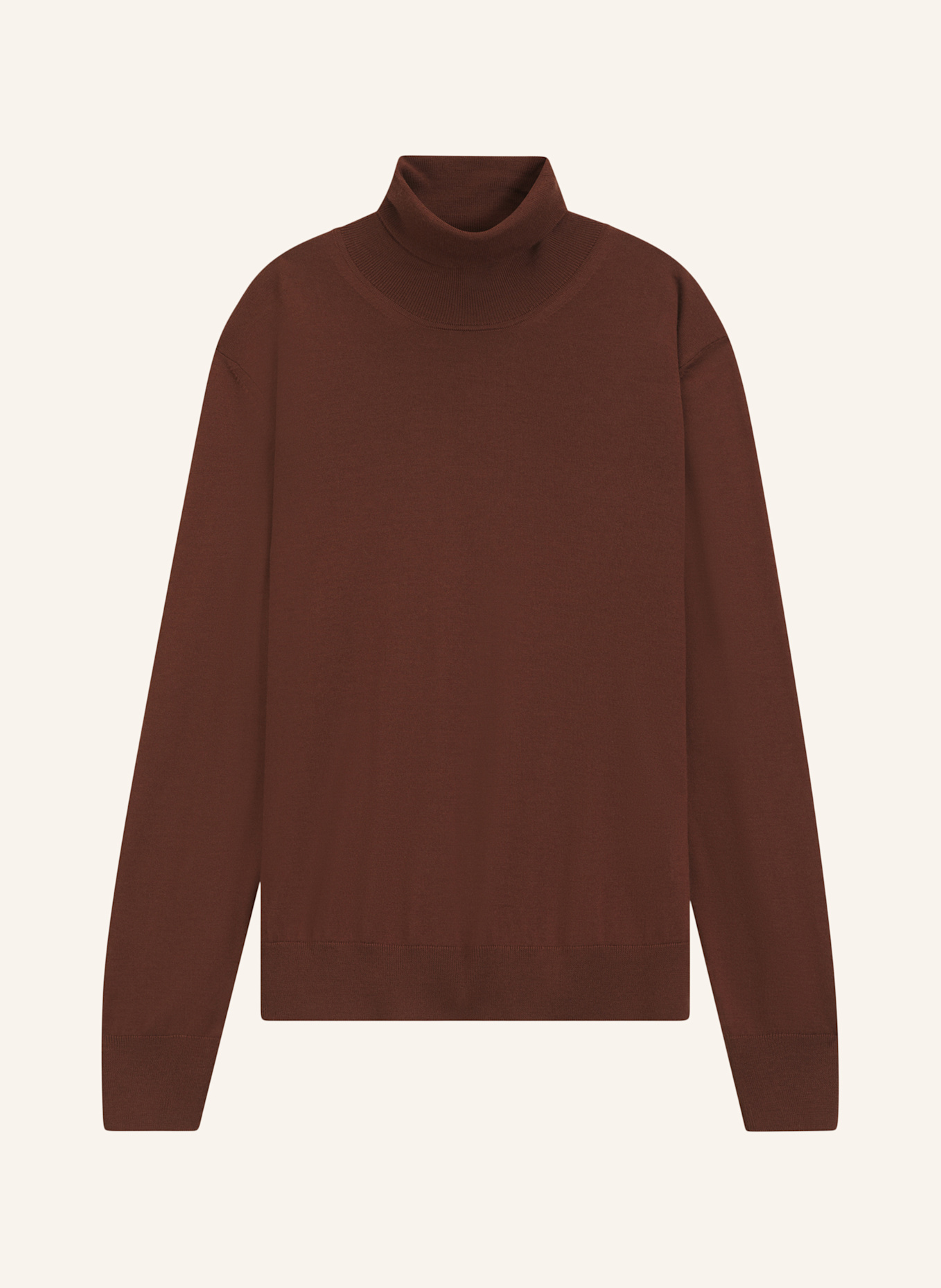 BOSS Pullover H-MUSSO Regular Fit: BRAUN