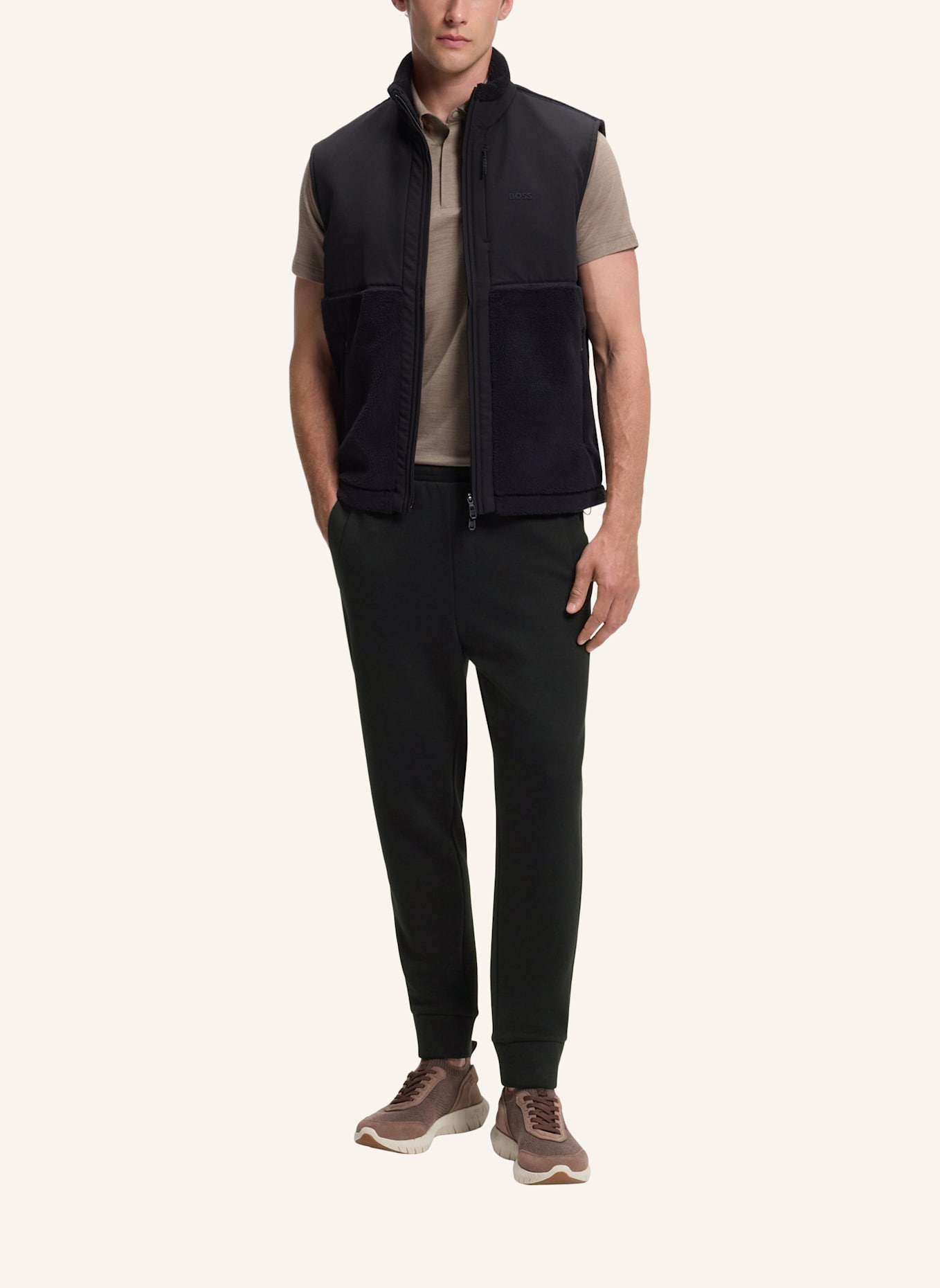 BOSS Casual Hose JT_UNION HADIKO Regular Fit: SCHWARZ