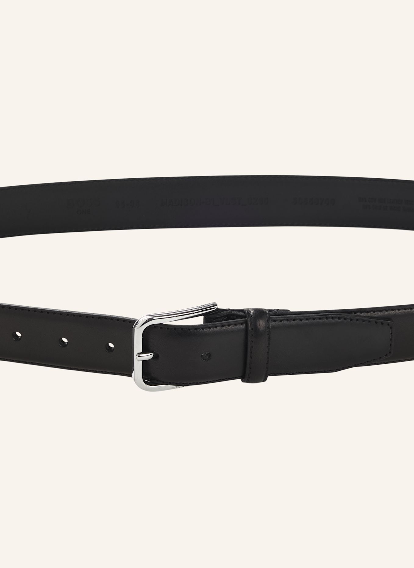 BOSS G�Rtel MADISON-B1_VLST_SZ35: SCHWARZ