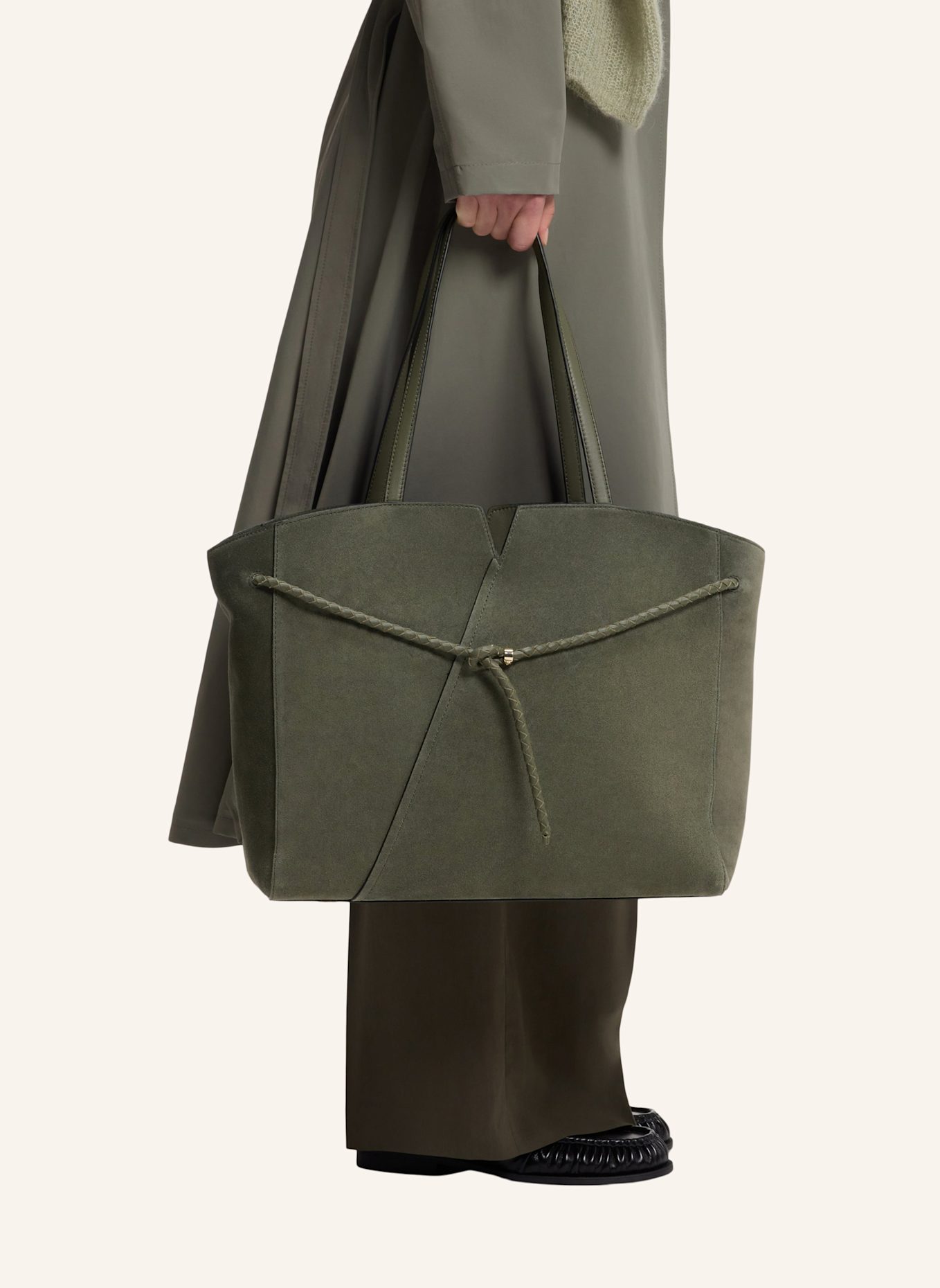 BOSS Tasche BOSS REVERS TOTE S: DUNKELGRÜN