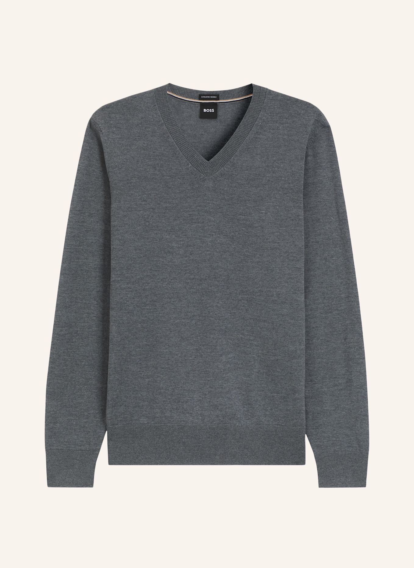 BOSS Pullover H-MELBA Regular Fit: GRAU