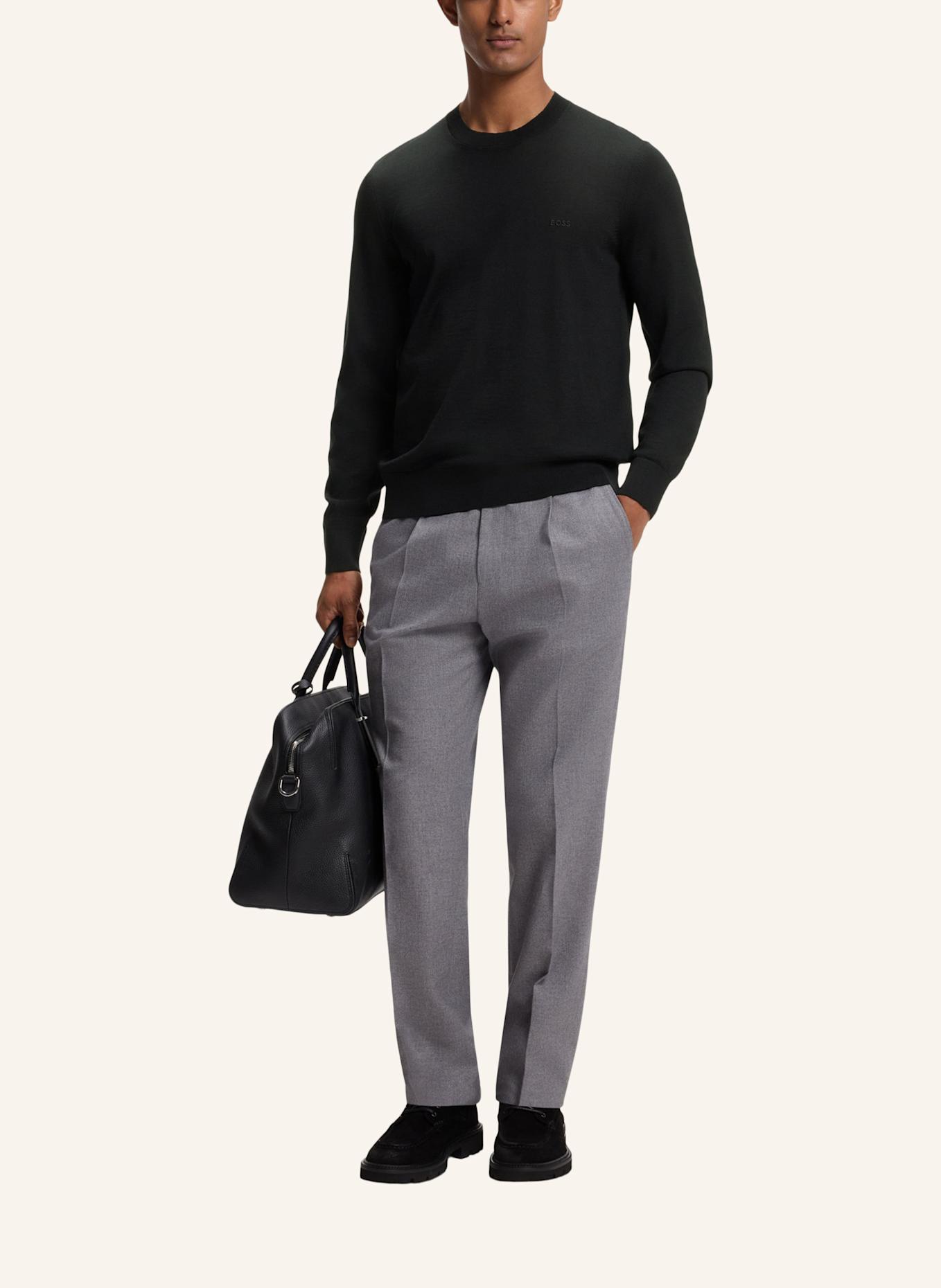 BOSS Sweater H-LENO-L Regular Fit: SCHWARZ