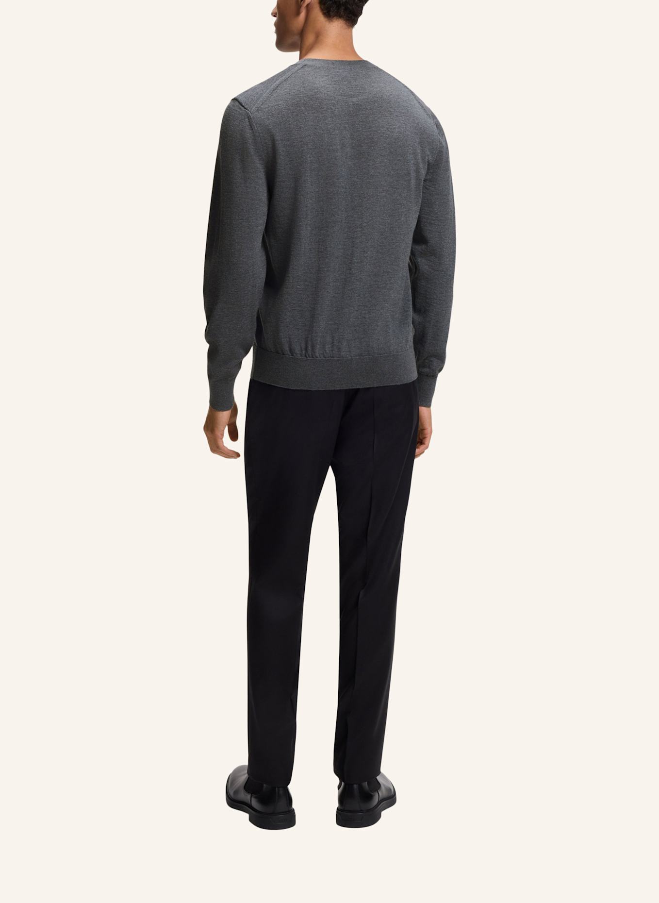 BOSS Pullover H-LENO-L Regular Fit: GRAU
