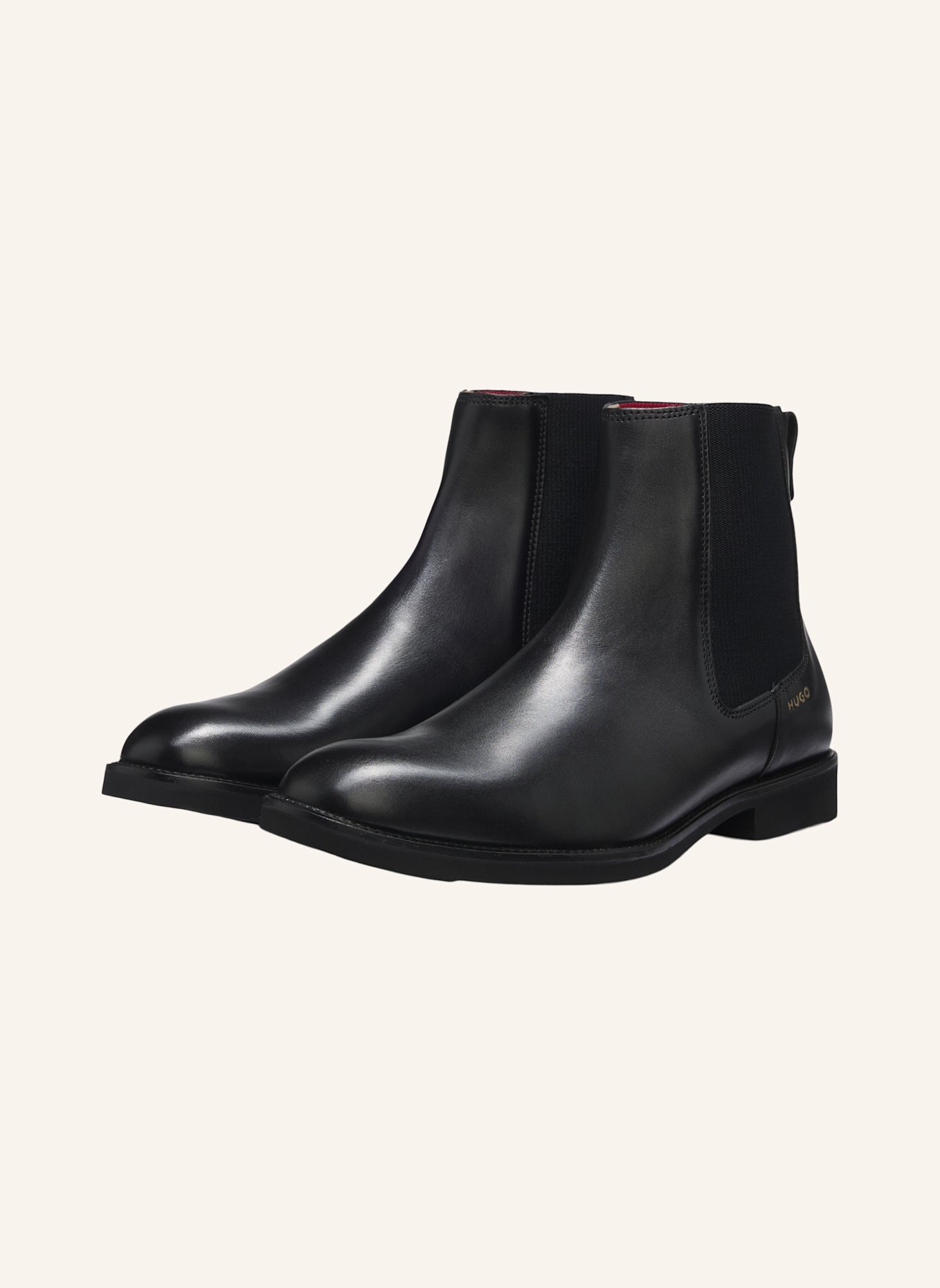 HUGO Boots GINSBY_CHEB_PLLT: SCHWARZ