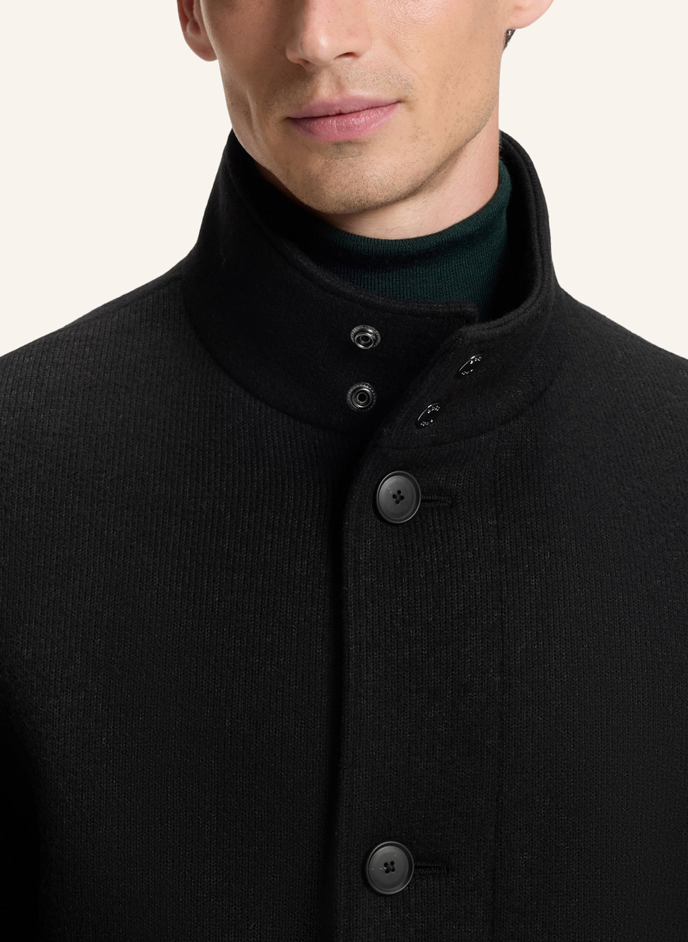 BOSS Coat C-COXTAN-J-264 Regular Fit: SCHWARZ