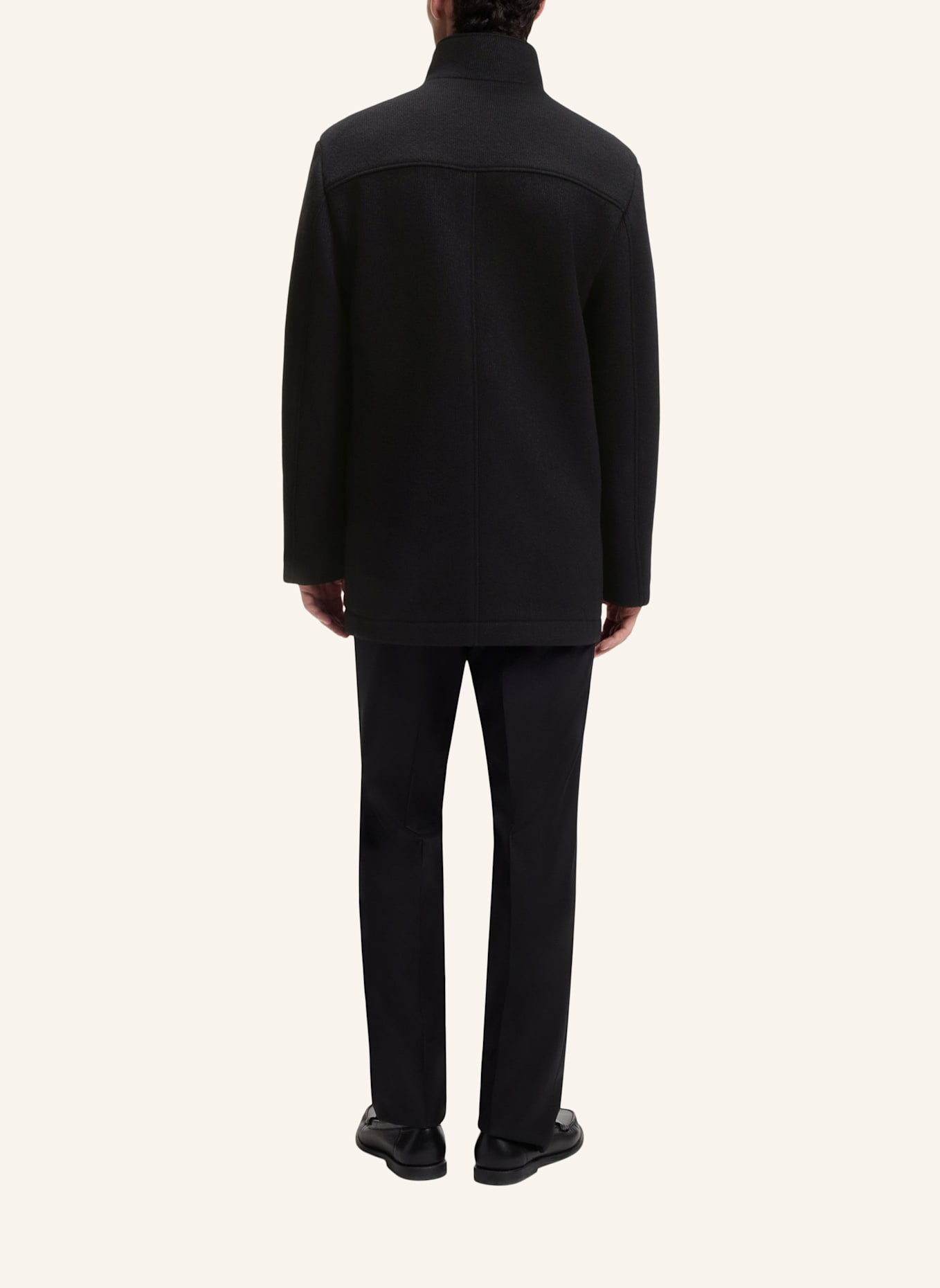 BOSS Coat C-COXTAN-J-264 Regular Fit: SCHWARZ