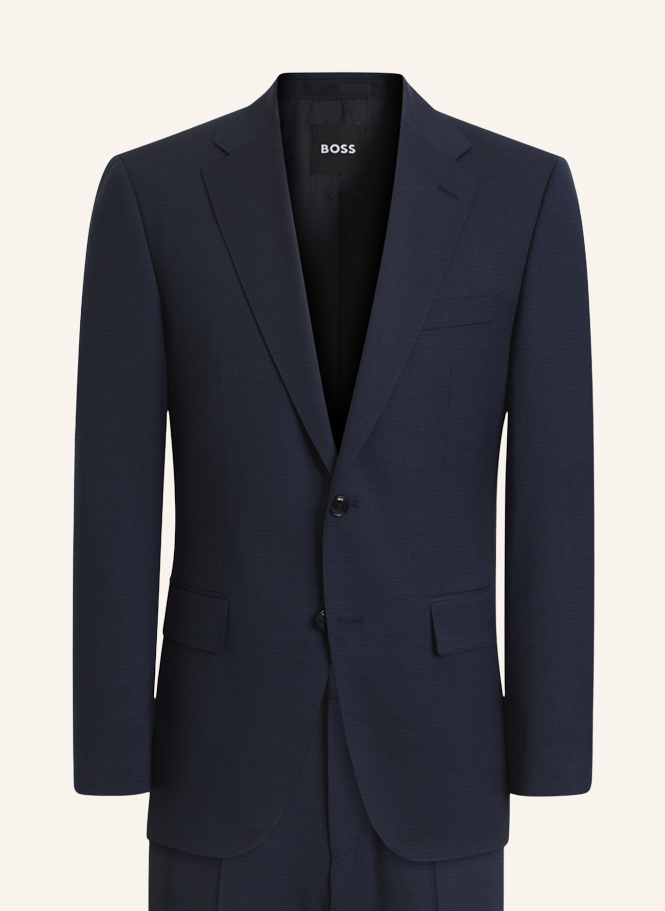 BOSS Anzug H-JECKSON-2PCS-263 Regular Fit: DUNKELBLAU