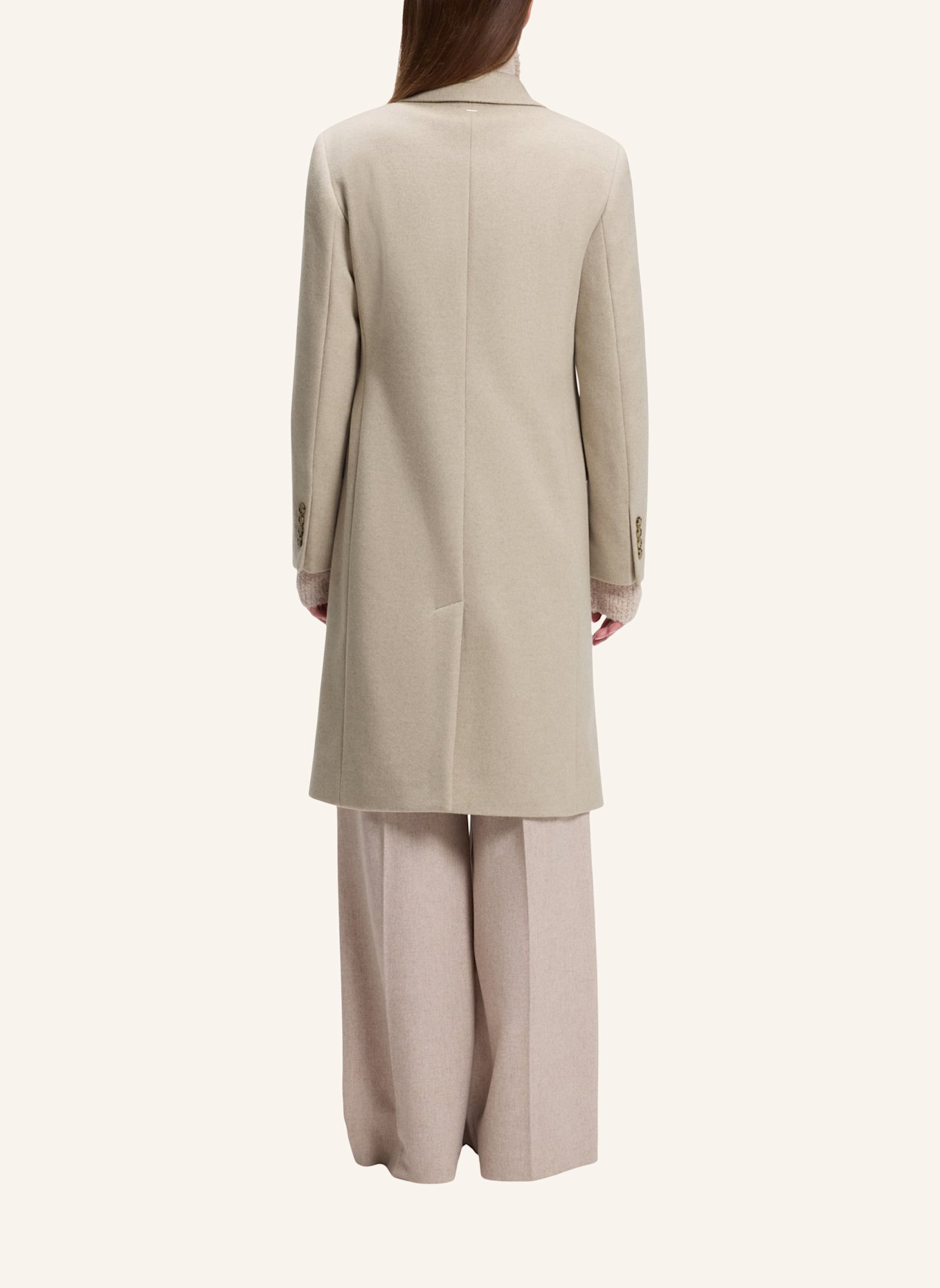BOSS Coat CLASSIN1: BEIGE