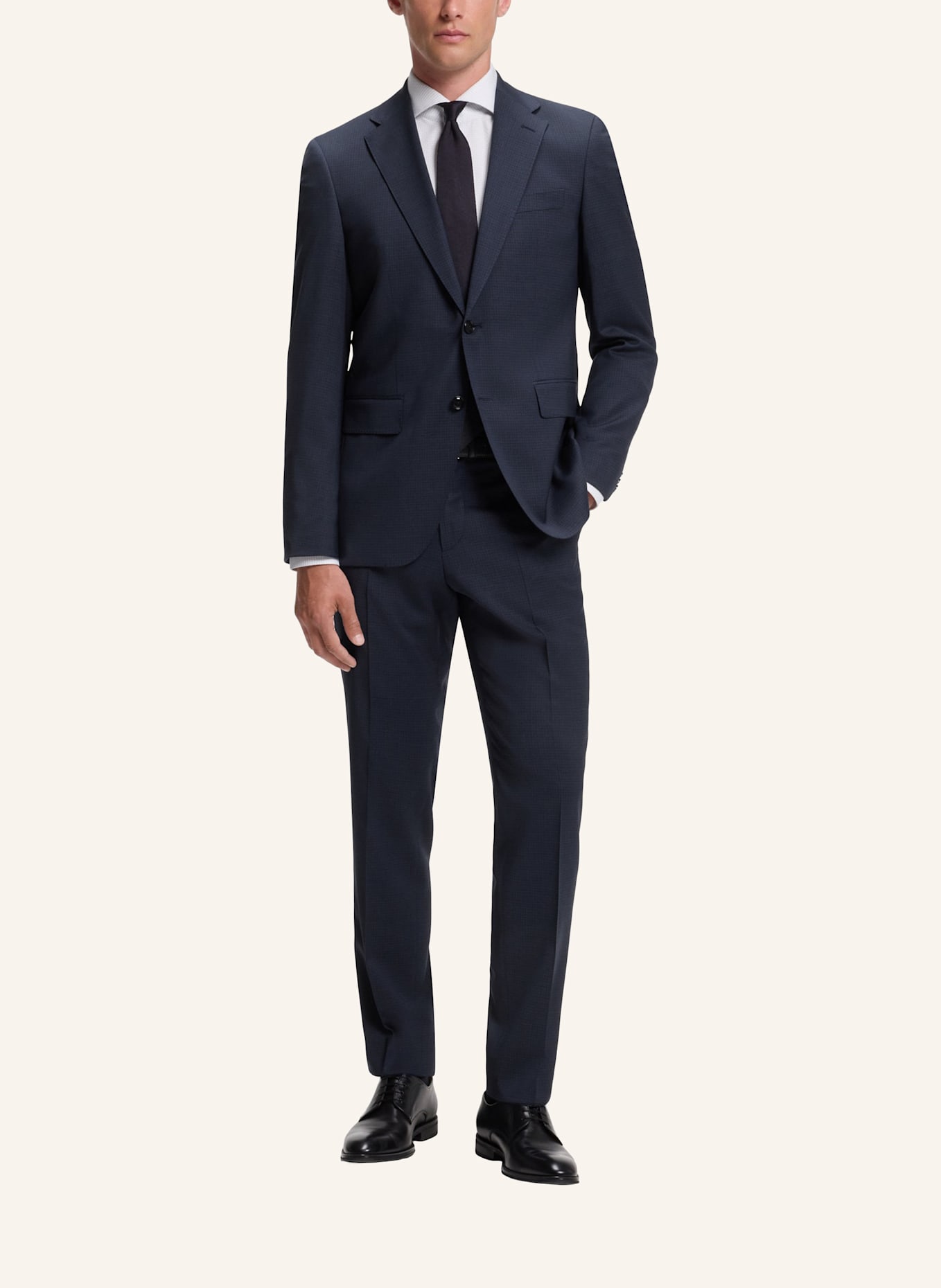 BOSS Anzug H-JECKSON-2PCS-263 Regular Fit: DUNKELBLAU