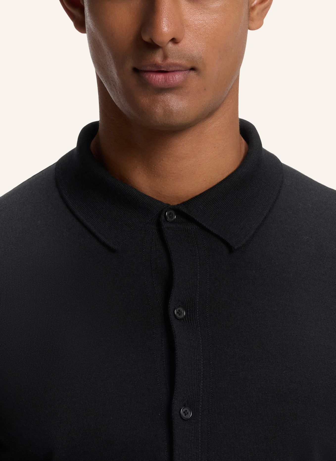 BOSS Strickjacke H-HELBERT Regular Fit: SCHWARZ