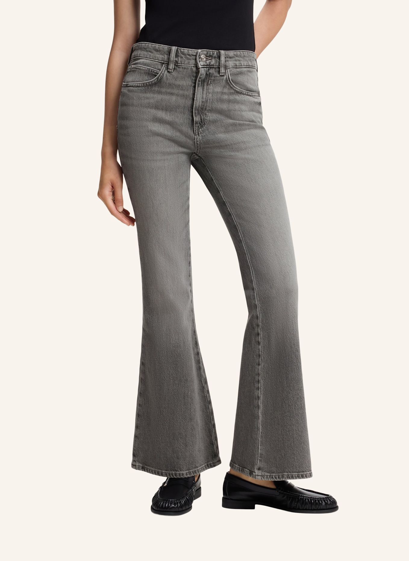 BOSS Jeans ROSALYA-FLARE 1.0 100 % Not Applicable: GRAU