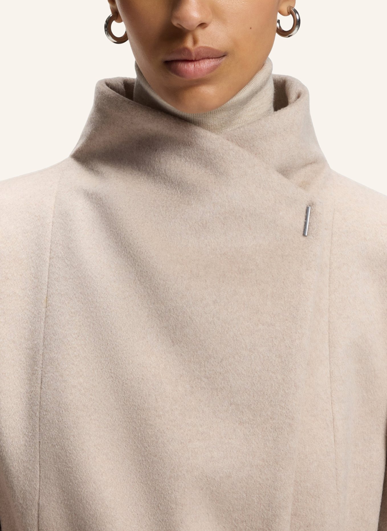 BOSS Wollmantel CALEGAN: BEIGE