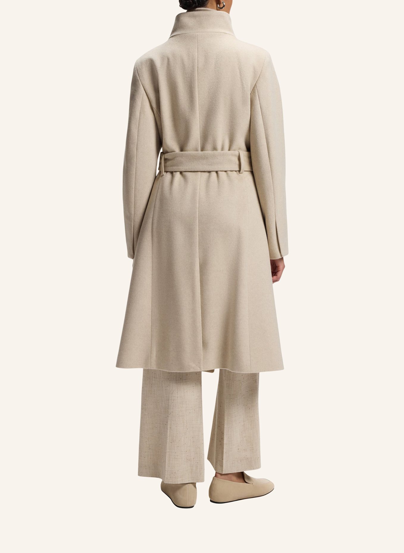 BOSS Wollmantel CALEGAN: BEIGE