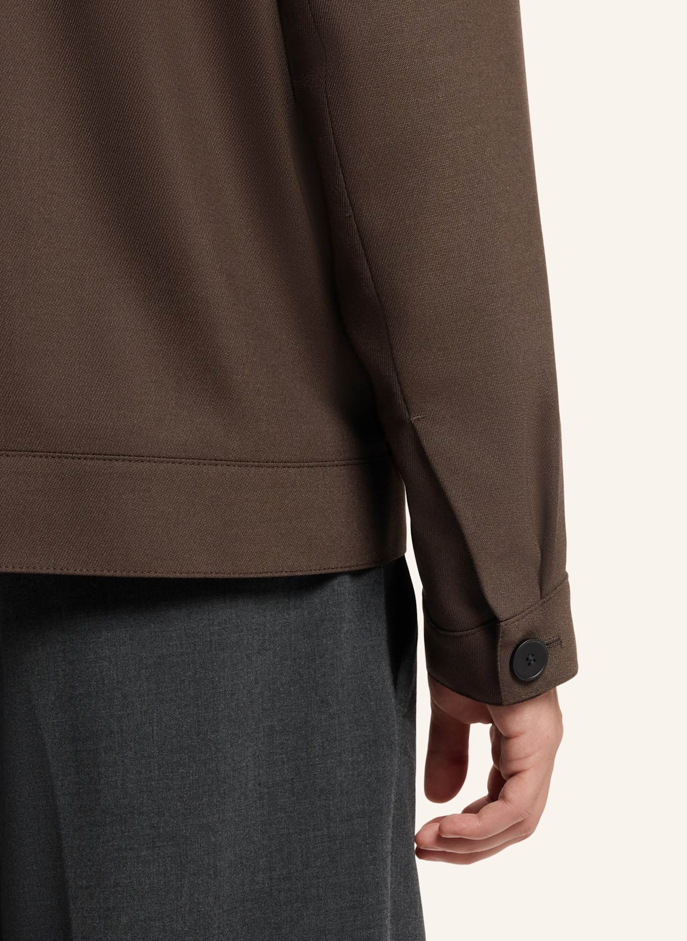 HUGO Sakko JULIANO243F1 Slim Fit: BRAUN