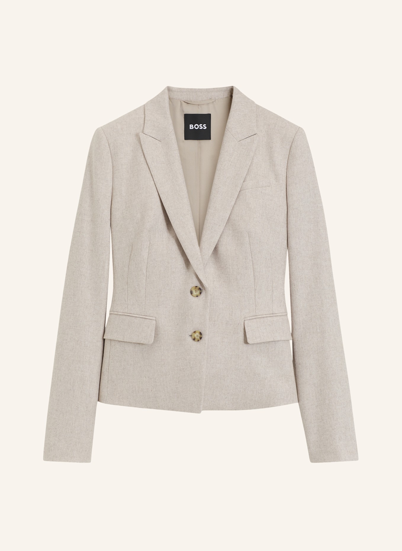 BOSS Blazer JIA18 Slim Fit: BEIGE