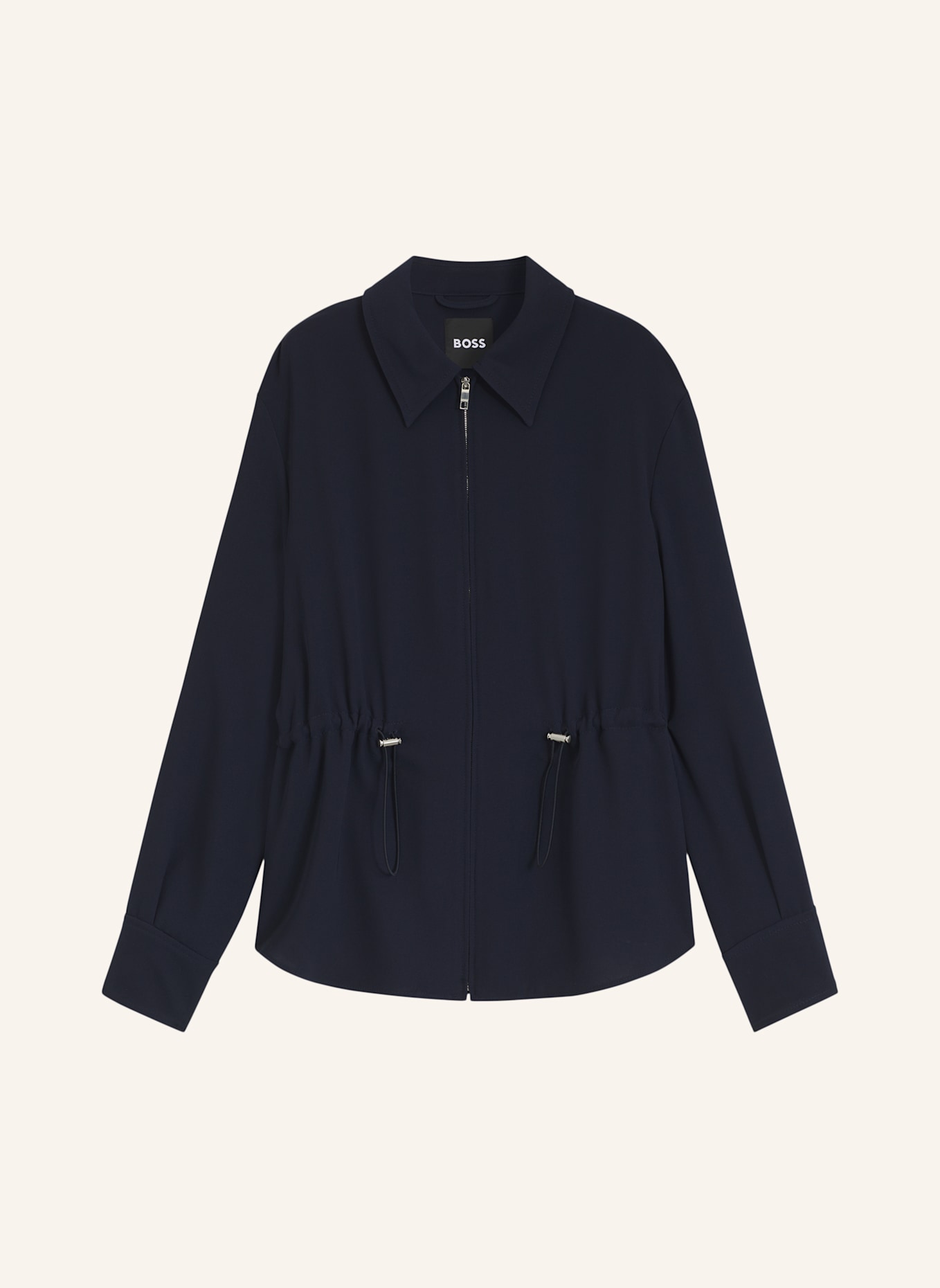 BOSS Blazer JALISYNA Regular Fit: DUNKELBLAU