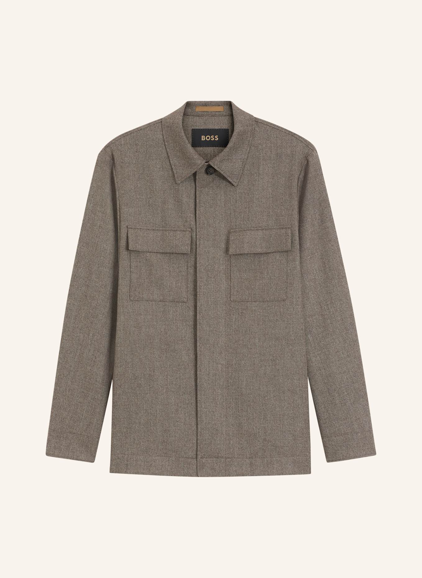 BOSS Sakko L-CORVIN-2FP-263 Relaxed Fit: GRÜN