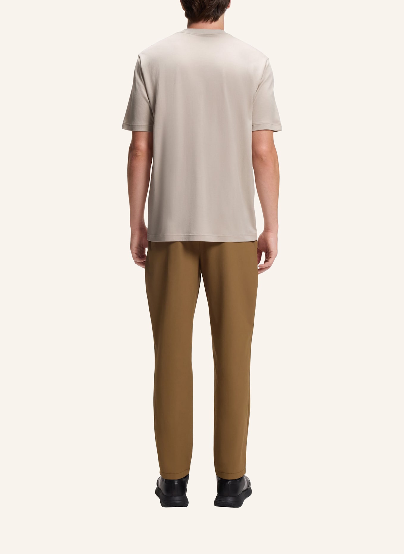 BOSS T-Shirt TS_PS ICONS70 CAR Regular Fit: BEIGE