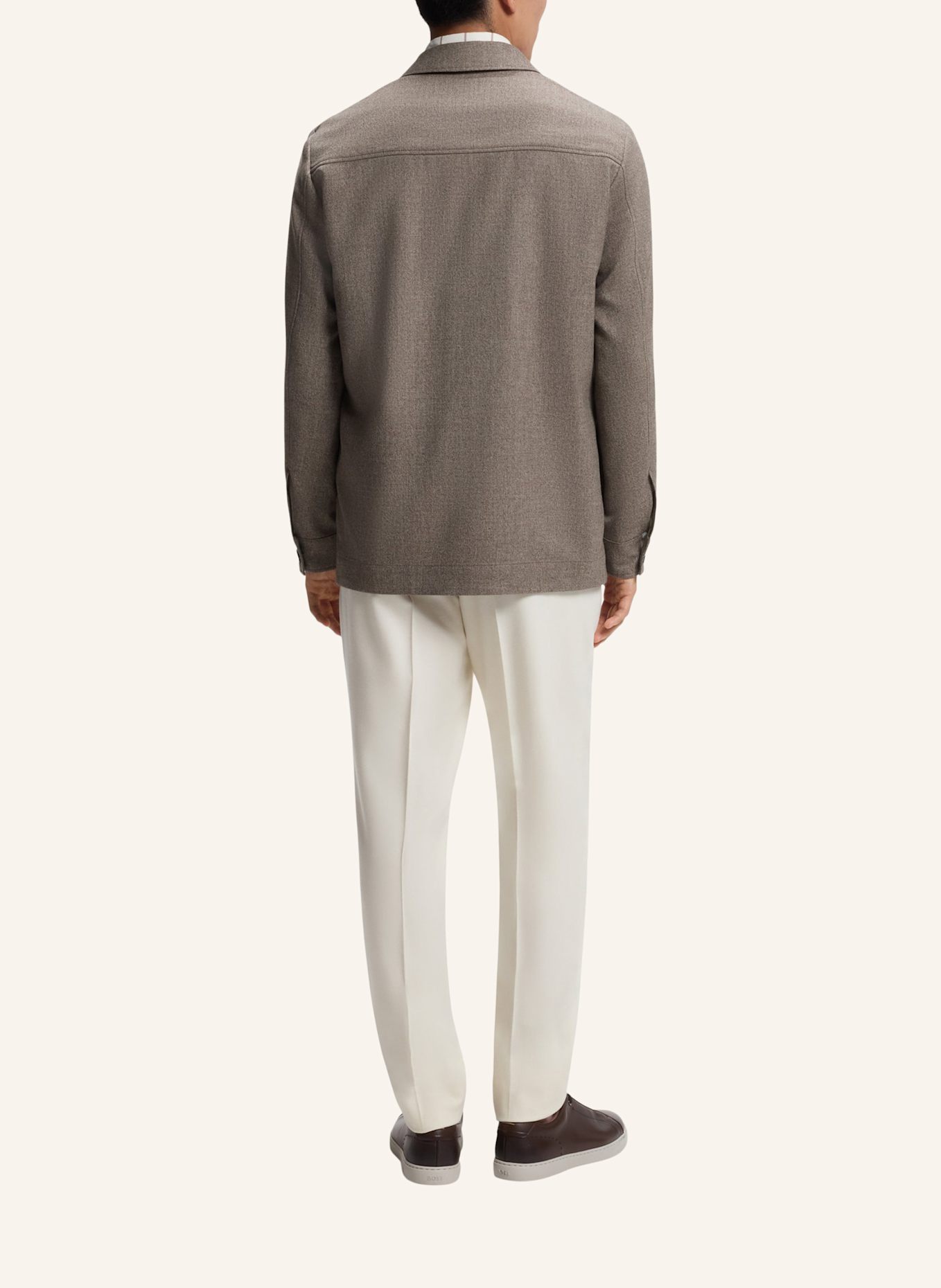 BOSS Sakko L-CORVIN-2FP-263 Relaxed Fit: GRÜN