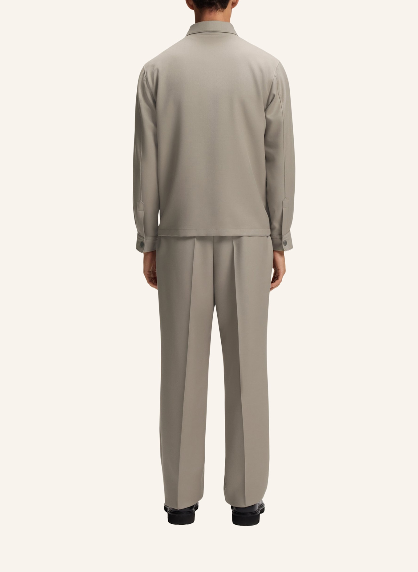 BOSS Sakko C-CARPER-OS-ZIPP-264 Relaxed Fit: BRAUN