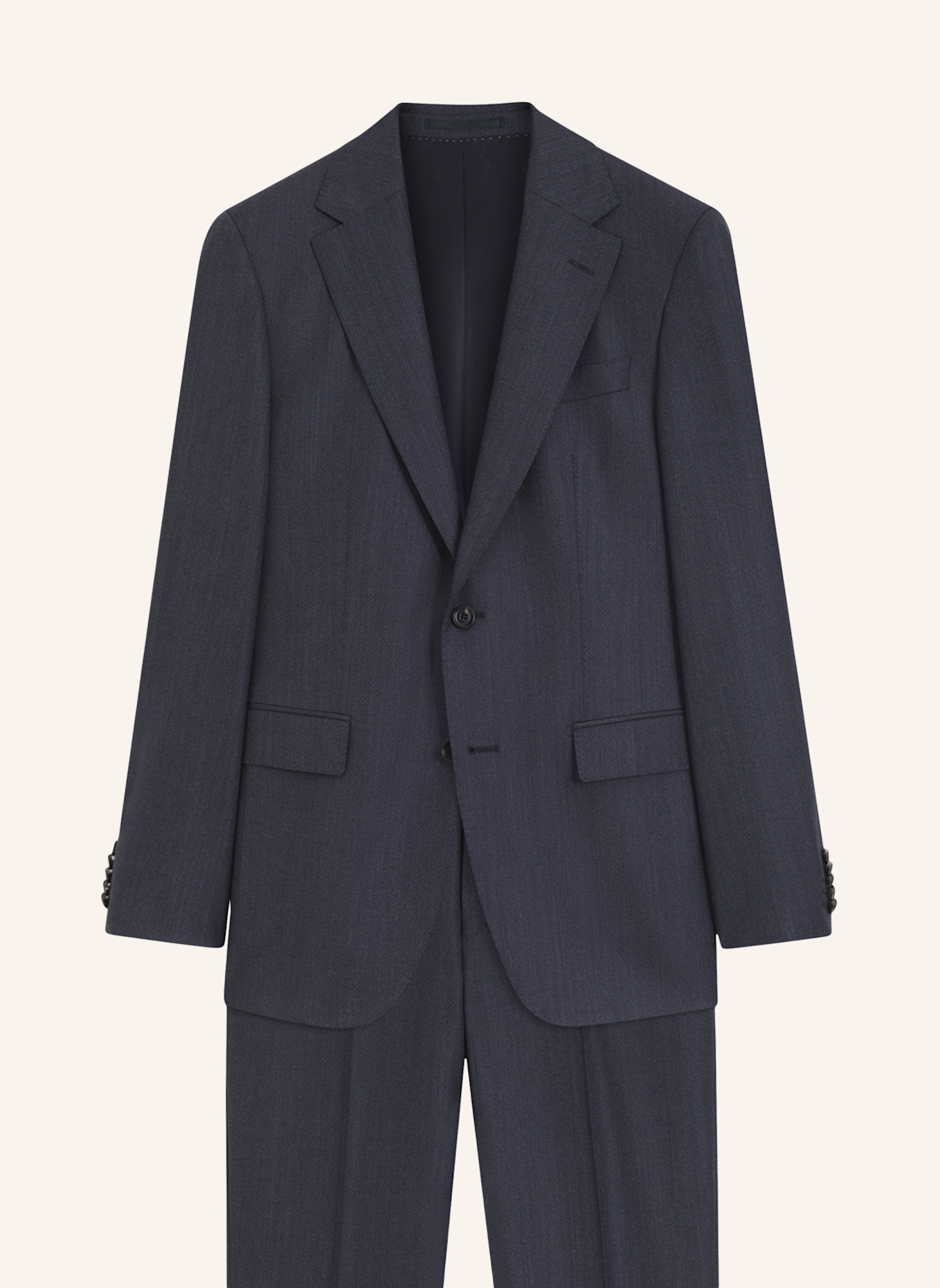 BOSS Anzug L-JARROD-2PCS-241 Regular Fit: DUNKELBLAU