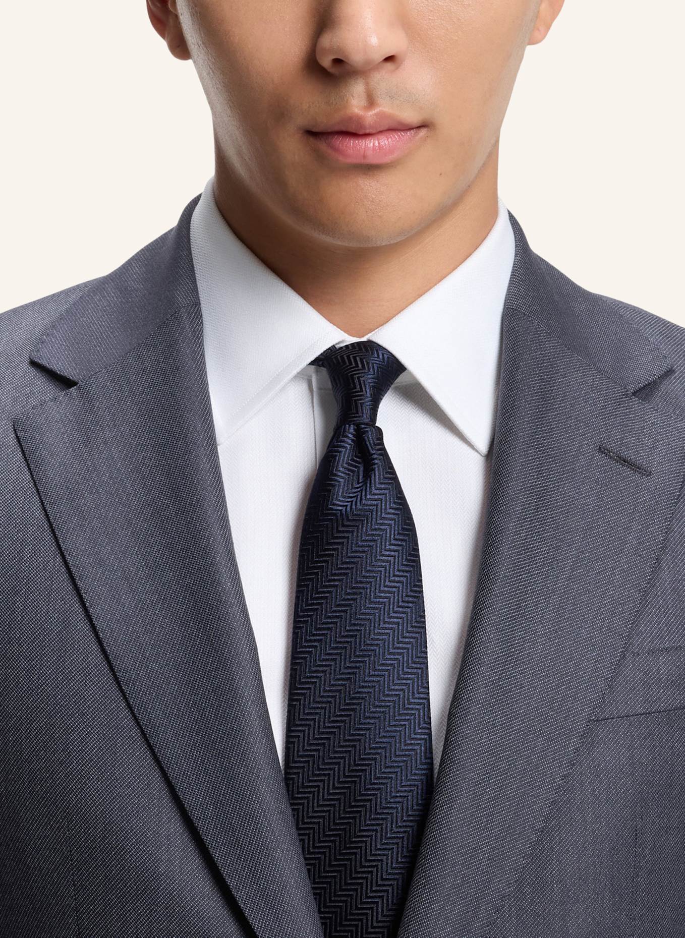 BOSS Anzug L-JARROD-2PCS-241 Regular Fit: DUNKELBLAU