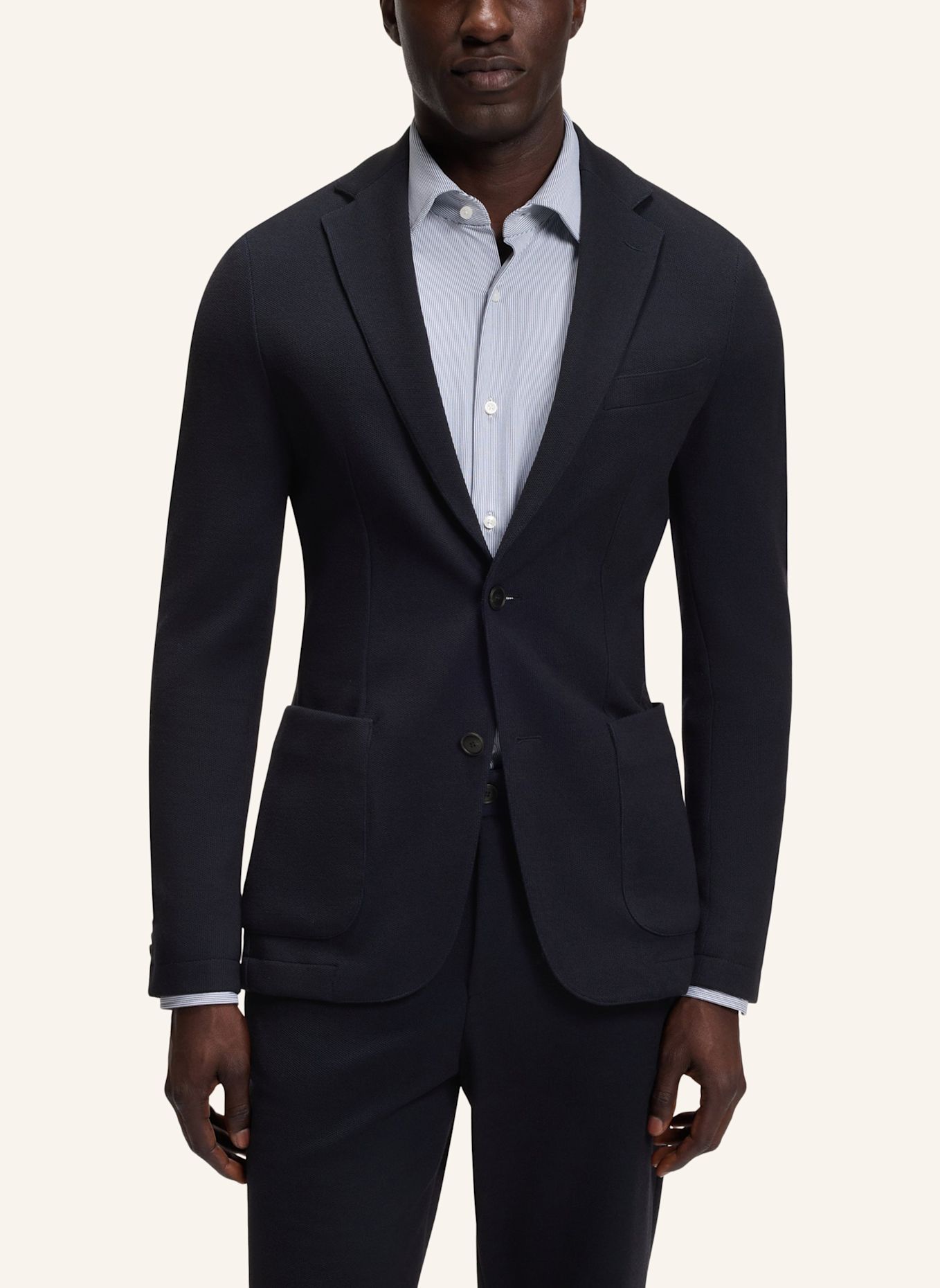 BOSS Sakko P-HANRY-J-WG-264 Slim Fit: DUNKELBLAU