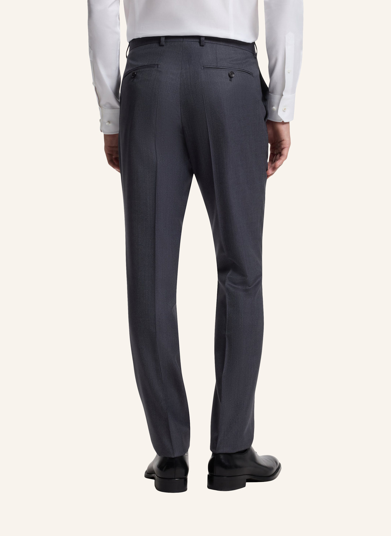 BOSS Anzug L-JARROD-2PCS-241 Regular Fit: DUNKELBLAU