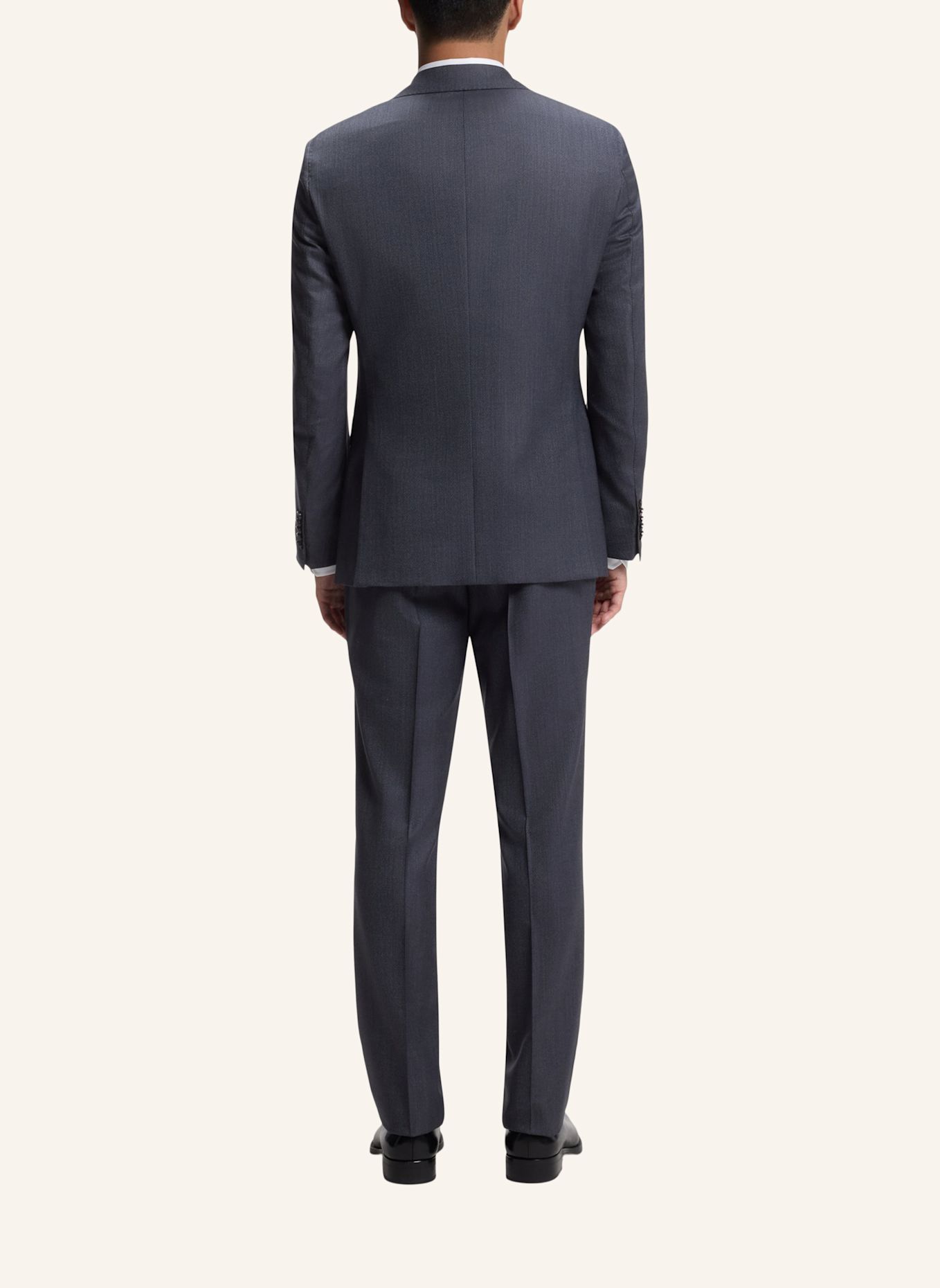 BOSS Anzug L-JARROD-2PCS-241 Regular Fit: DUNKELBLAU