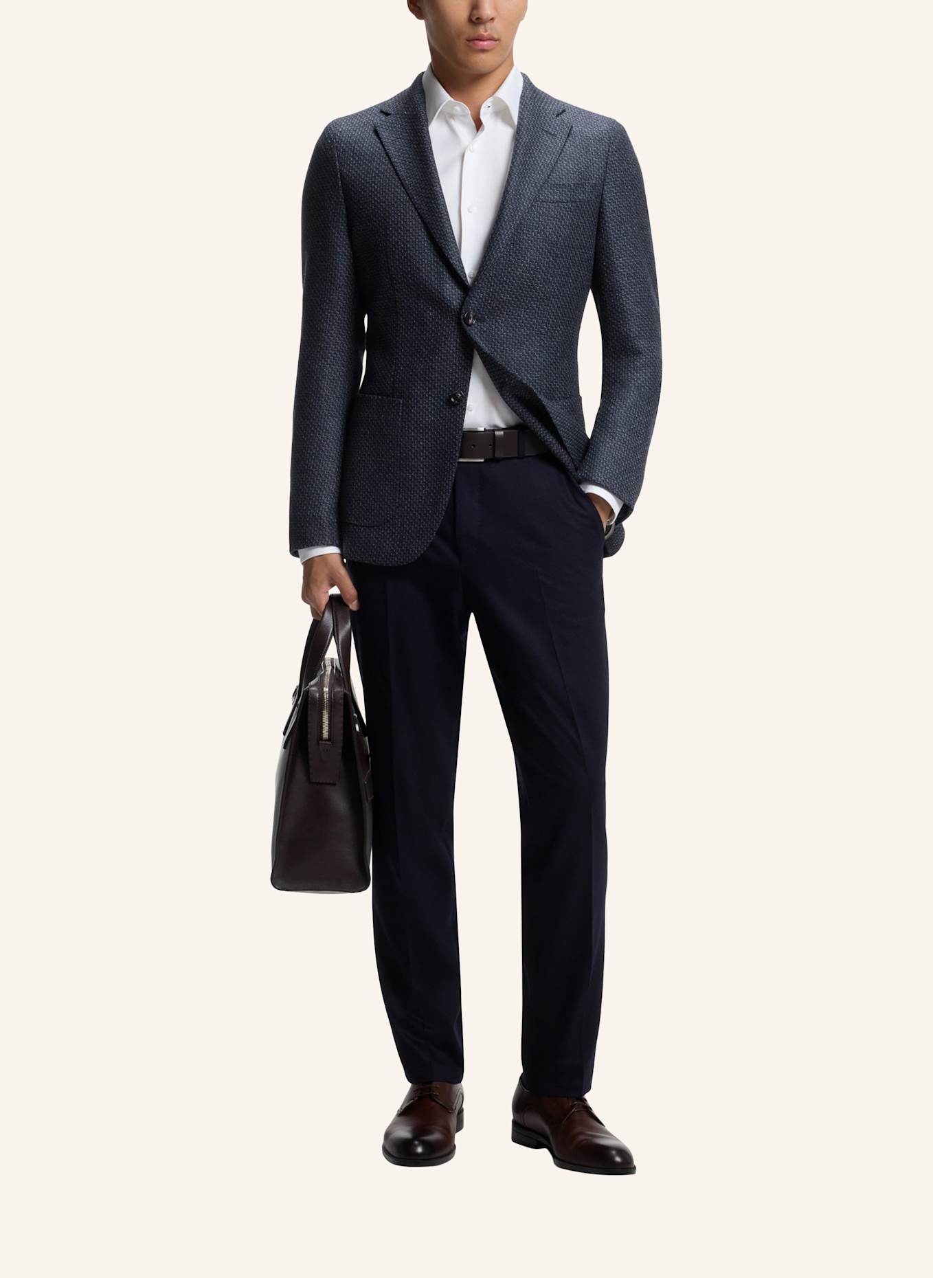 BOSS Sakko L-HESTON-263 Slim Fit: DUNKELBLAU