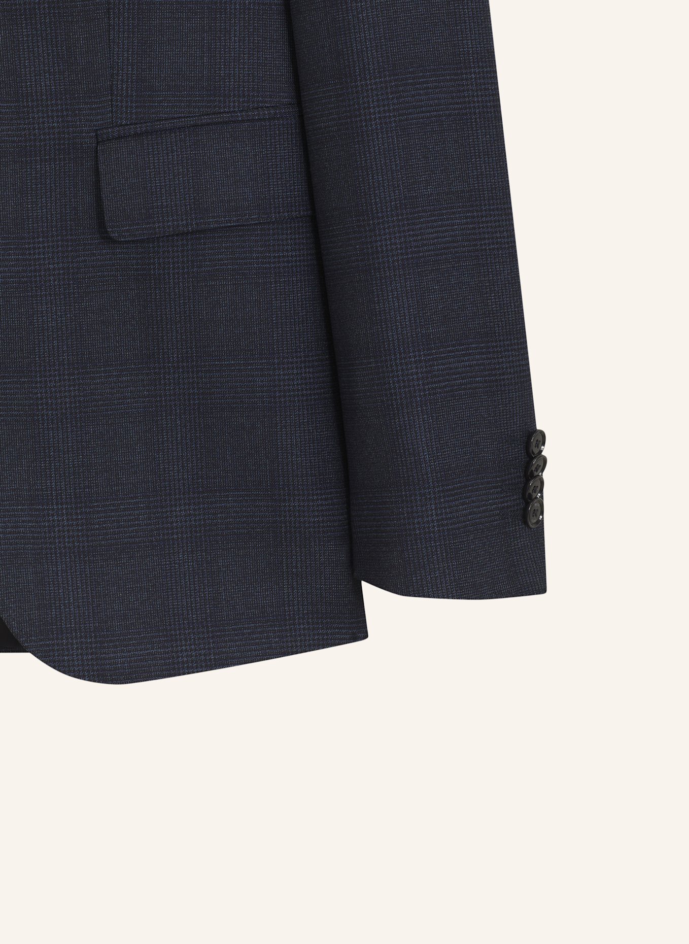 BOSS Anzug H-HUGE-2PCS-B1-263 Slim Fit: DUNKELBLAU