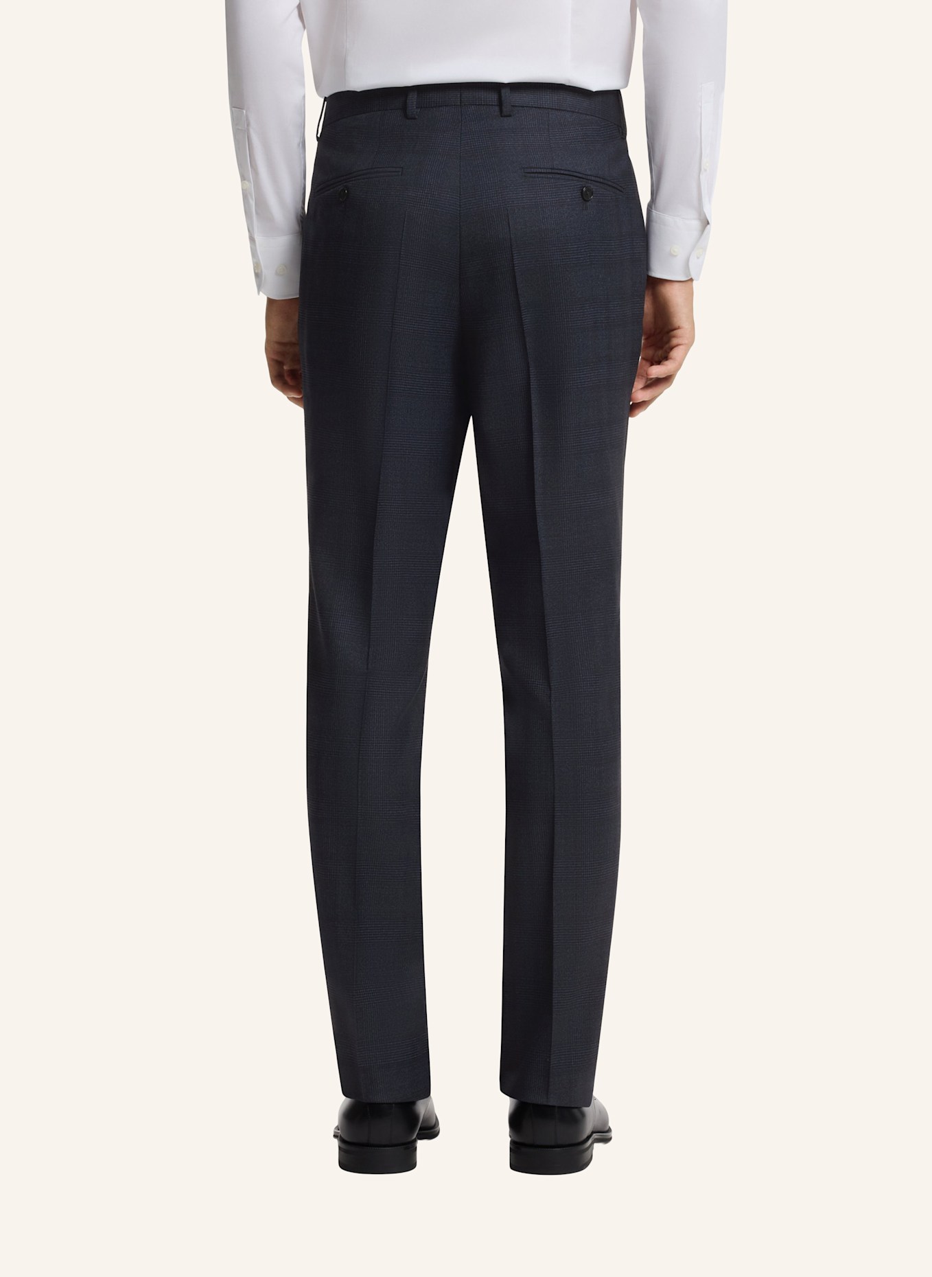 BOSS Anzug H-HUGE-2PCS-B1-263 Slim Fit: DUNKELBLAU