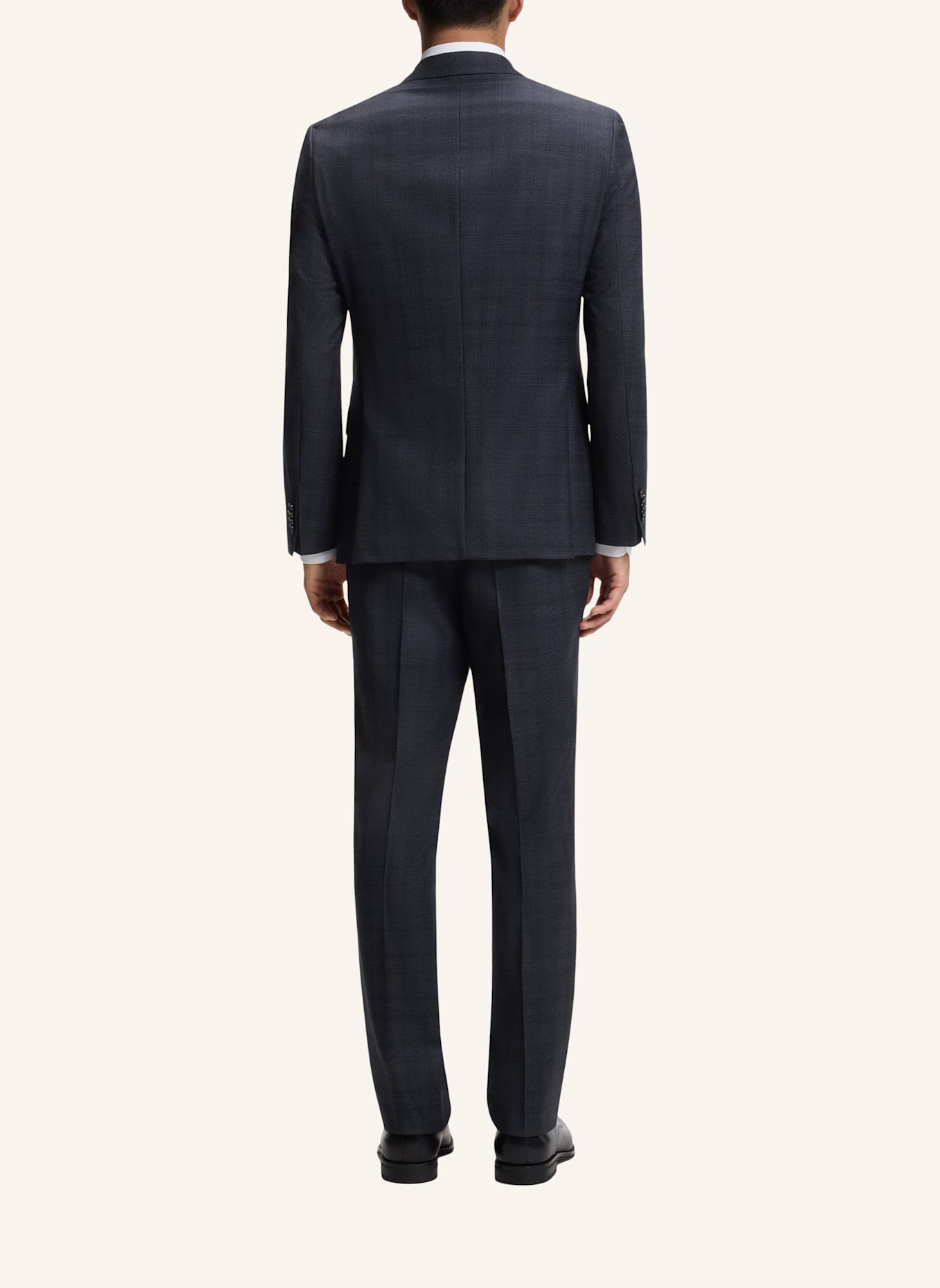 BOSS Anzug H-HUGE-2PCS-B1-263 Slim Fit: DUNKELBLAU