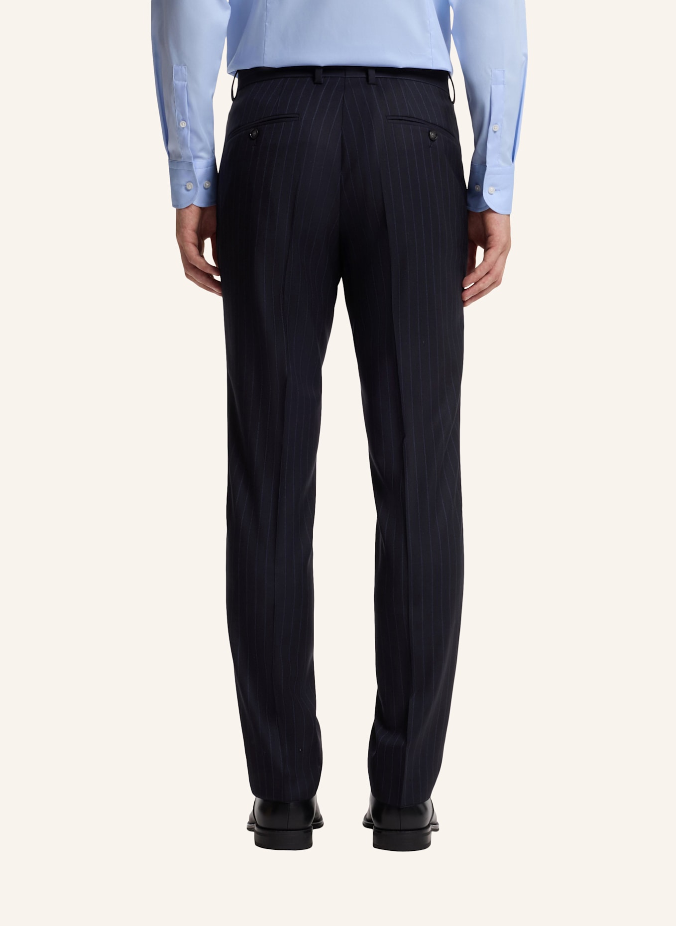 BOSS Anzug H-HUGE-2PCS-DB-264 Slim Fit: DUNKELBLAU
