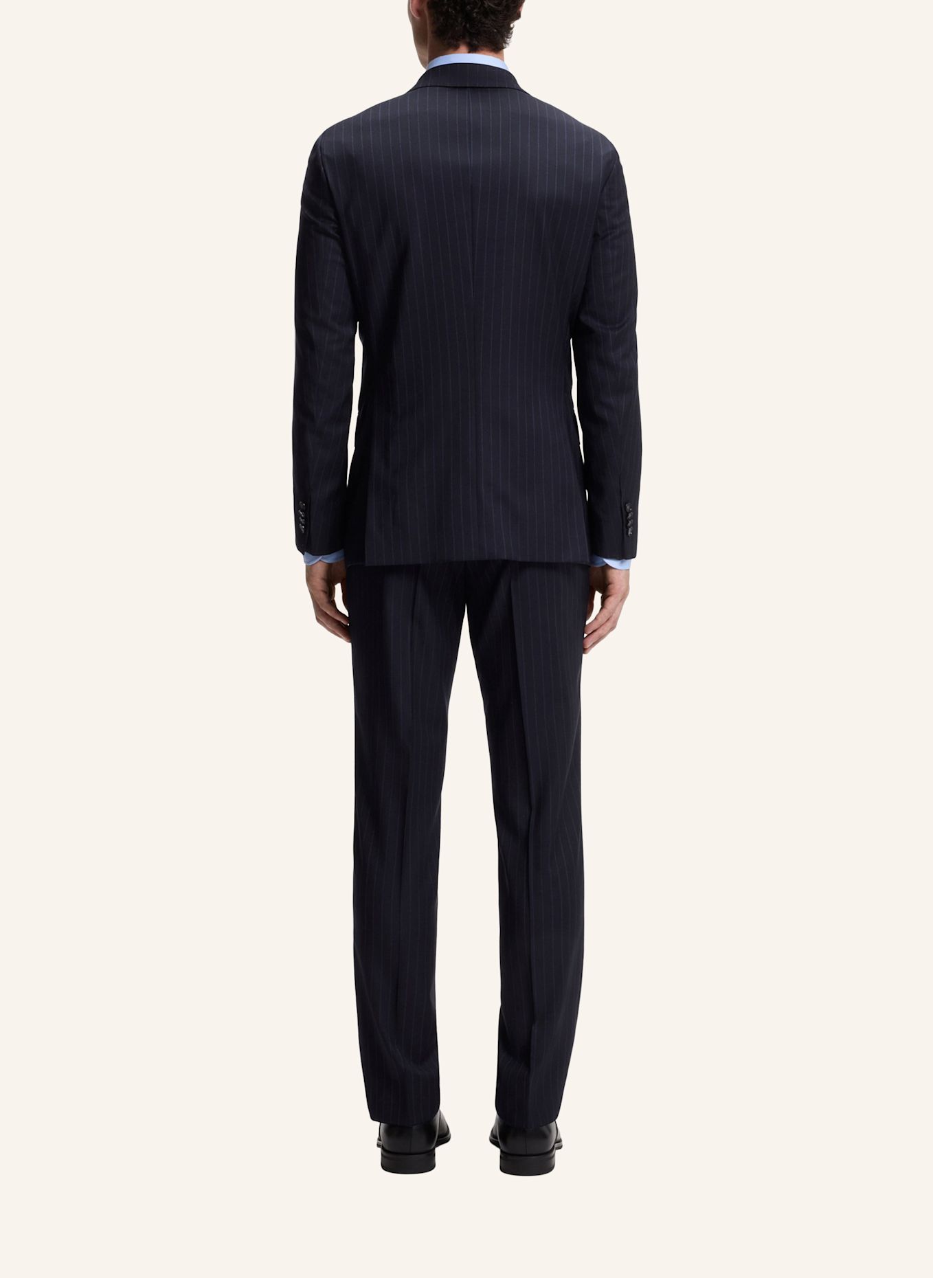 BOSS Anzug H-HUGE-2PCS-DB-264 Slim Fit: DUNKELBLAU