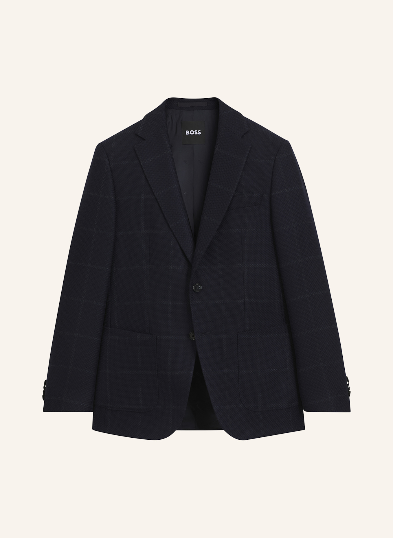 BOSS Sakko H-HUTSON-2PP-263 Slim Fit: DUNKELBLAU