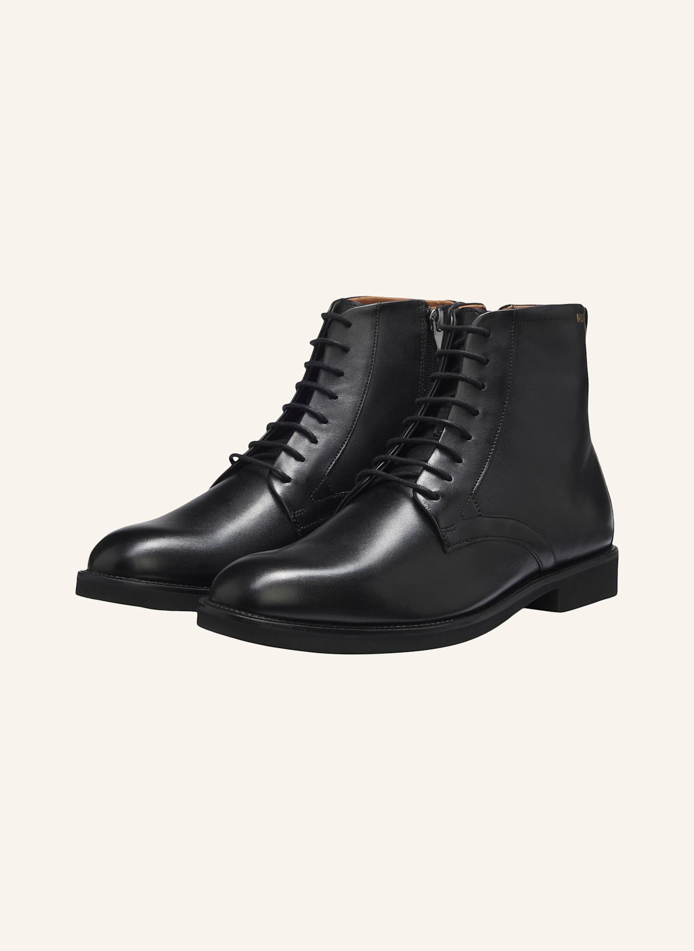 HUGO Boots GINSBY_HALB_PLLT: SCHWARZ