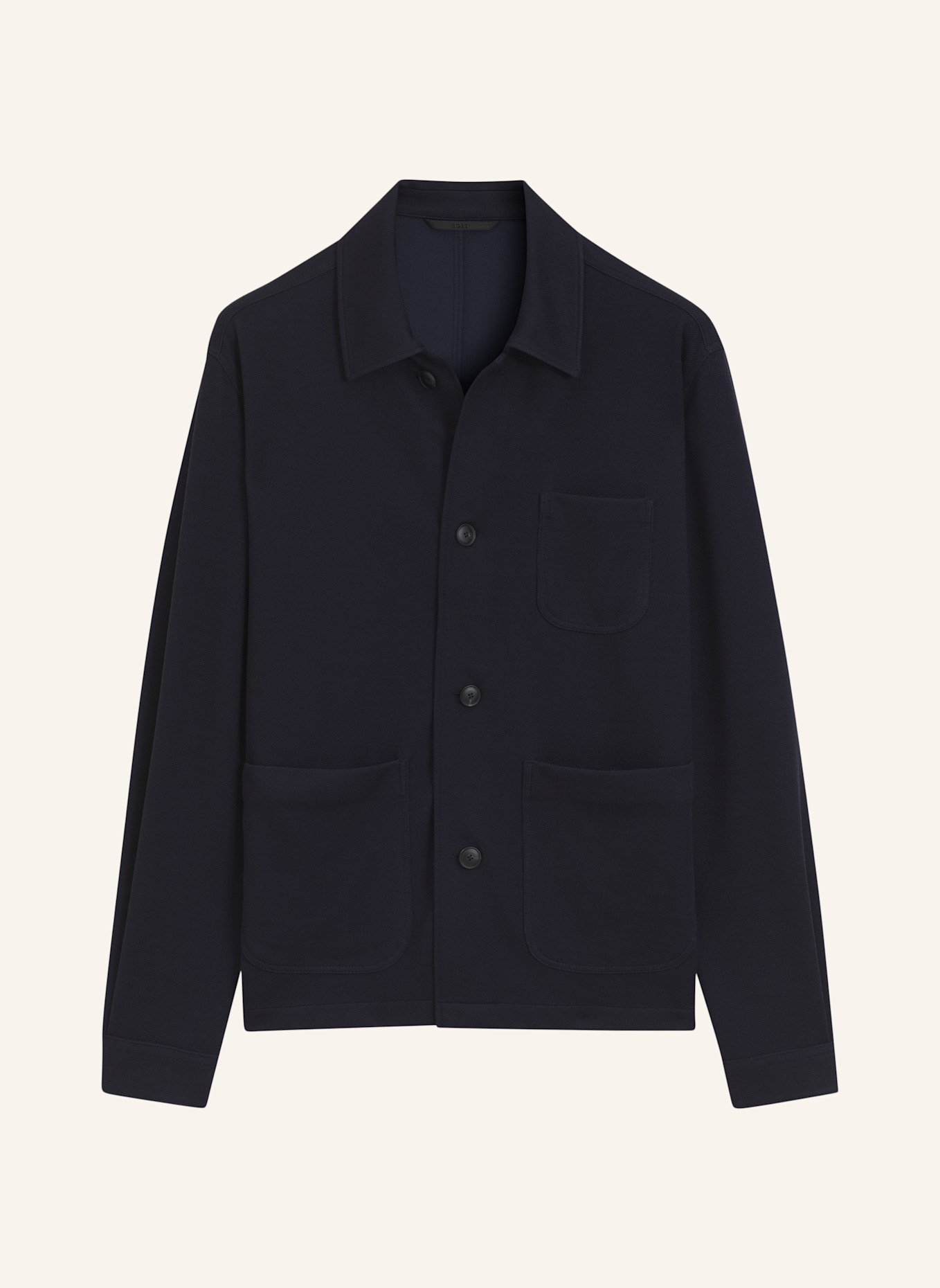 BOSS Sakko P-CARPER-OS-J-WG264 Regular Fit: DUNKELBLAU