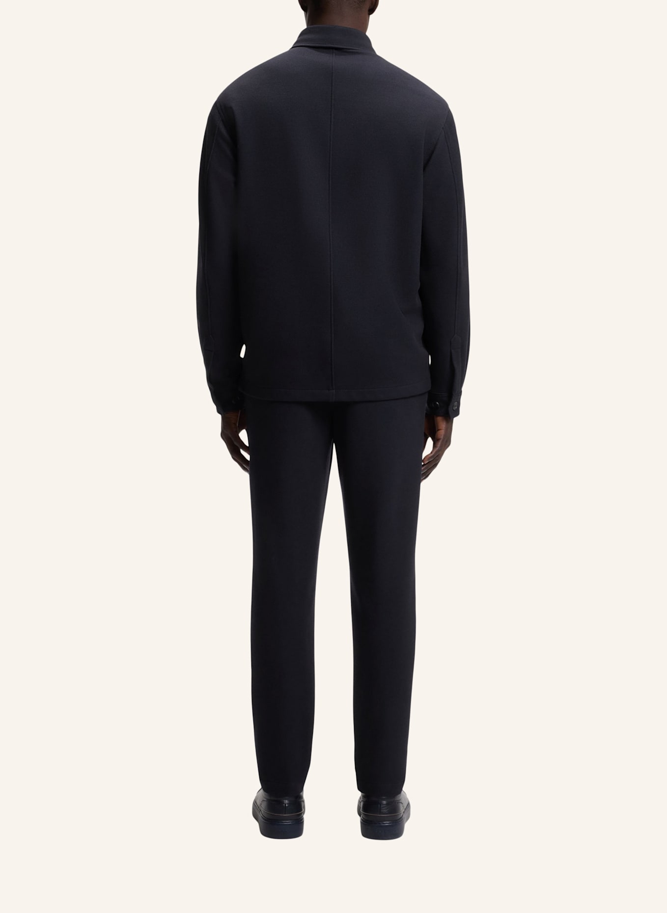 BOSS Sakko P-CARPER-OS-J-WG264 Regular Fit: DUNKELBLAU
