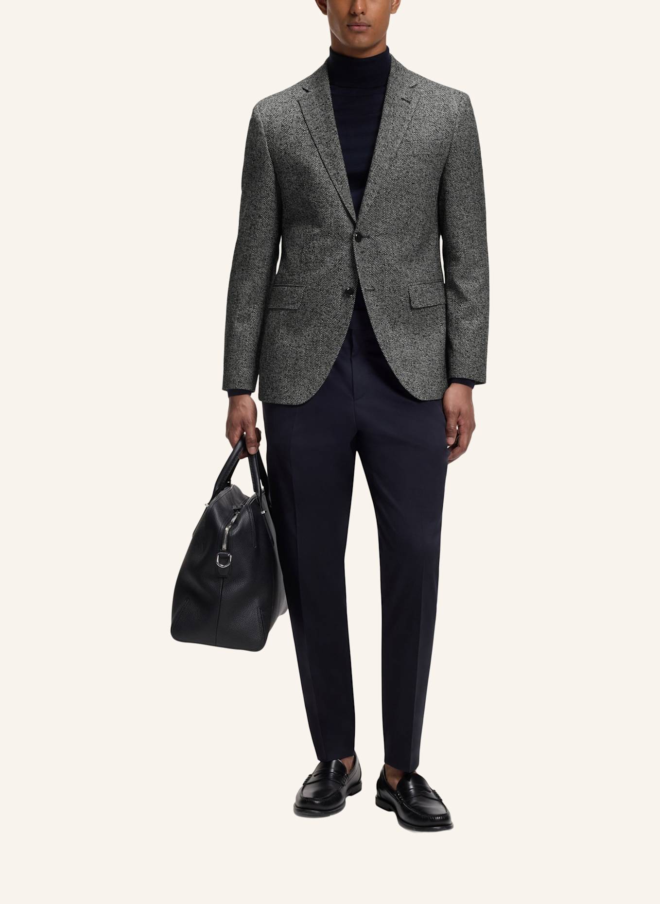 BOSS Sakko H-JANSON-ELBOW-214 Regular Fit: SCHWARZ