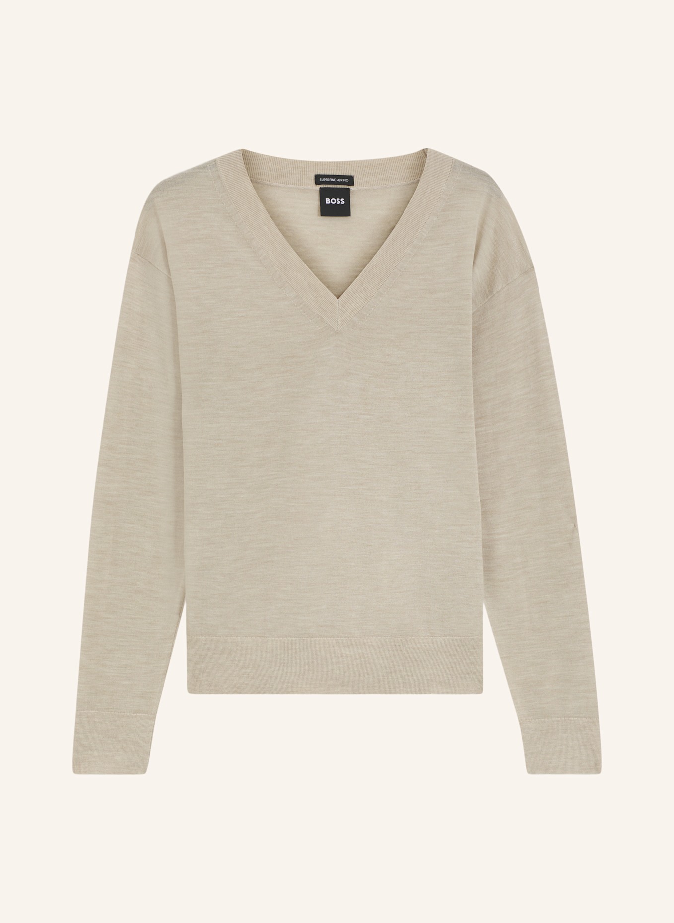 BOSS Pullover FREESLYN: BEIGE