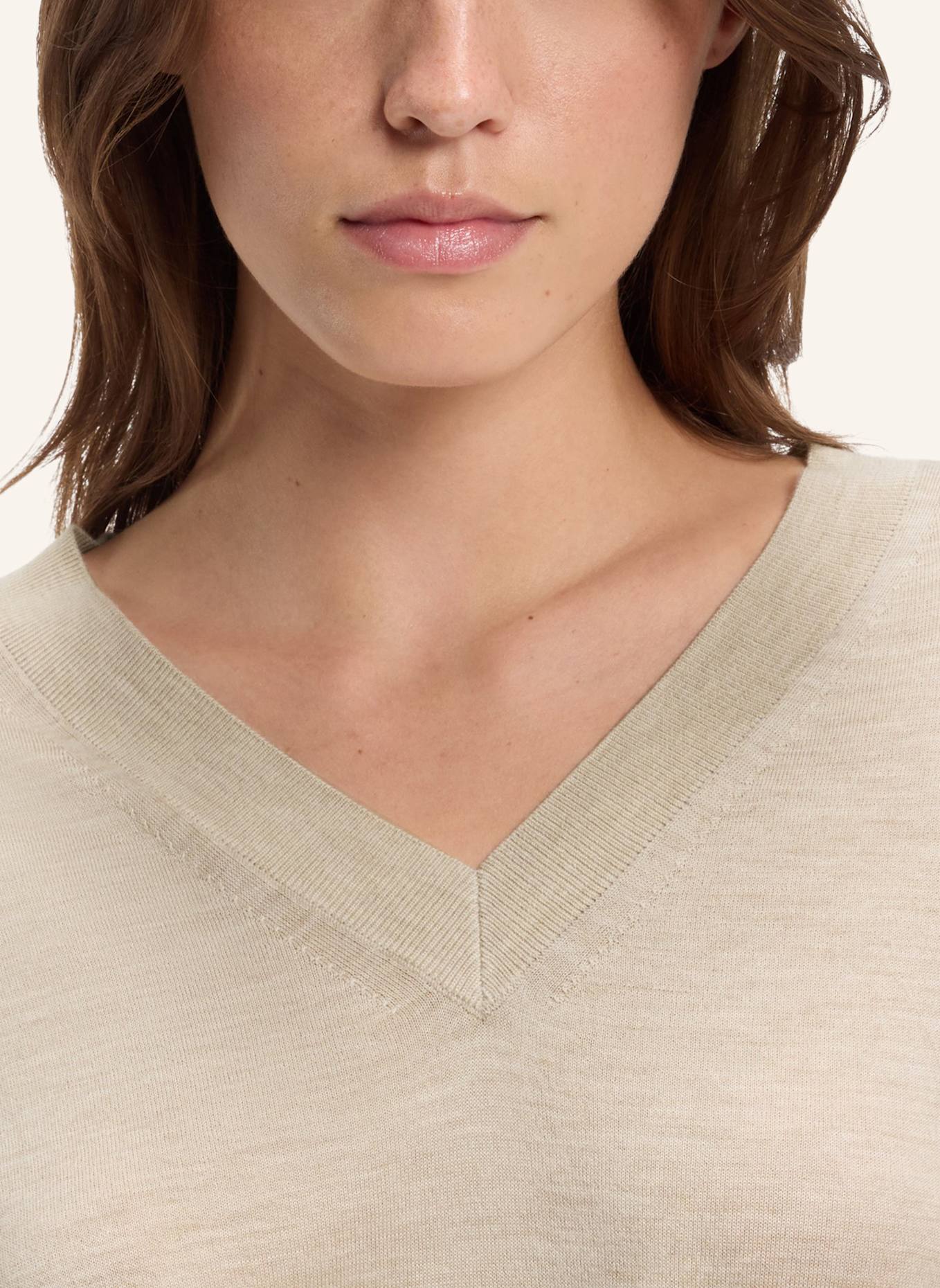 BOSS Pullover FREESLYN: BEIGE
